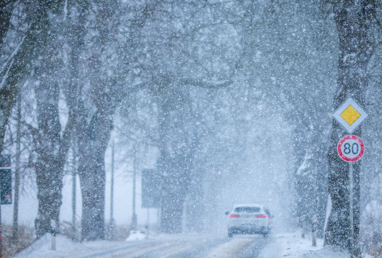 sneg, nemčija, snežne razmere