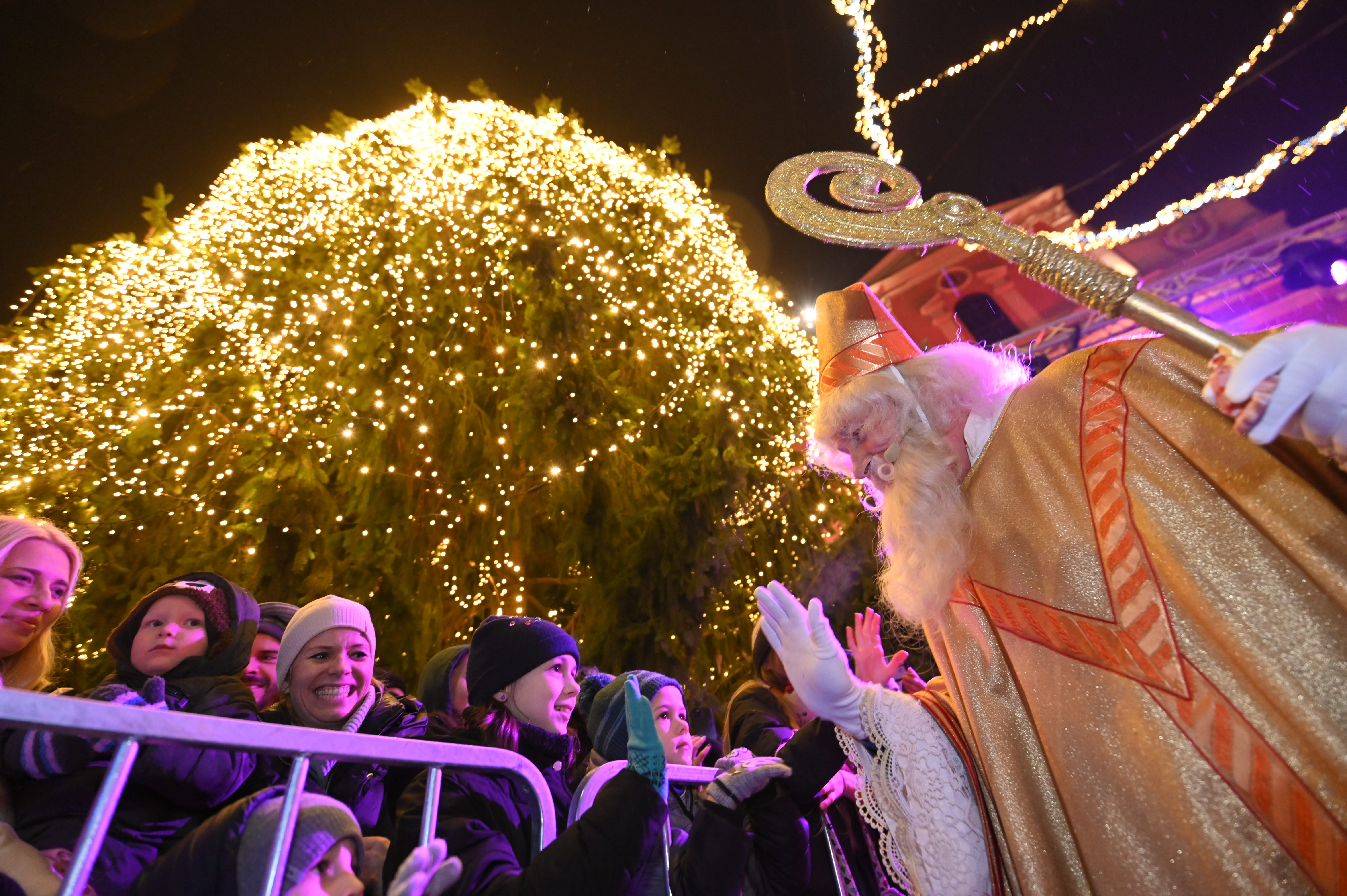 Tradicionalni Miklavžev sprevod v Ljubljani (Foto: Žiga Živulović jr. /BOBO)