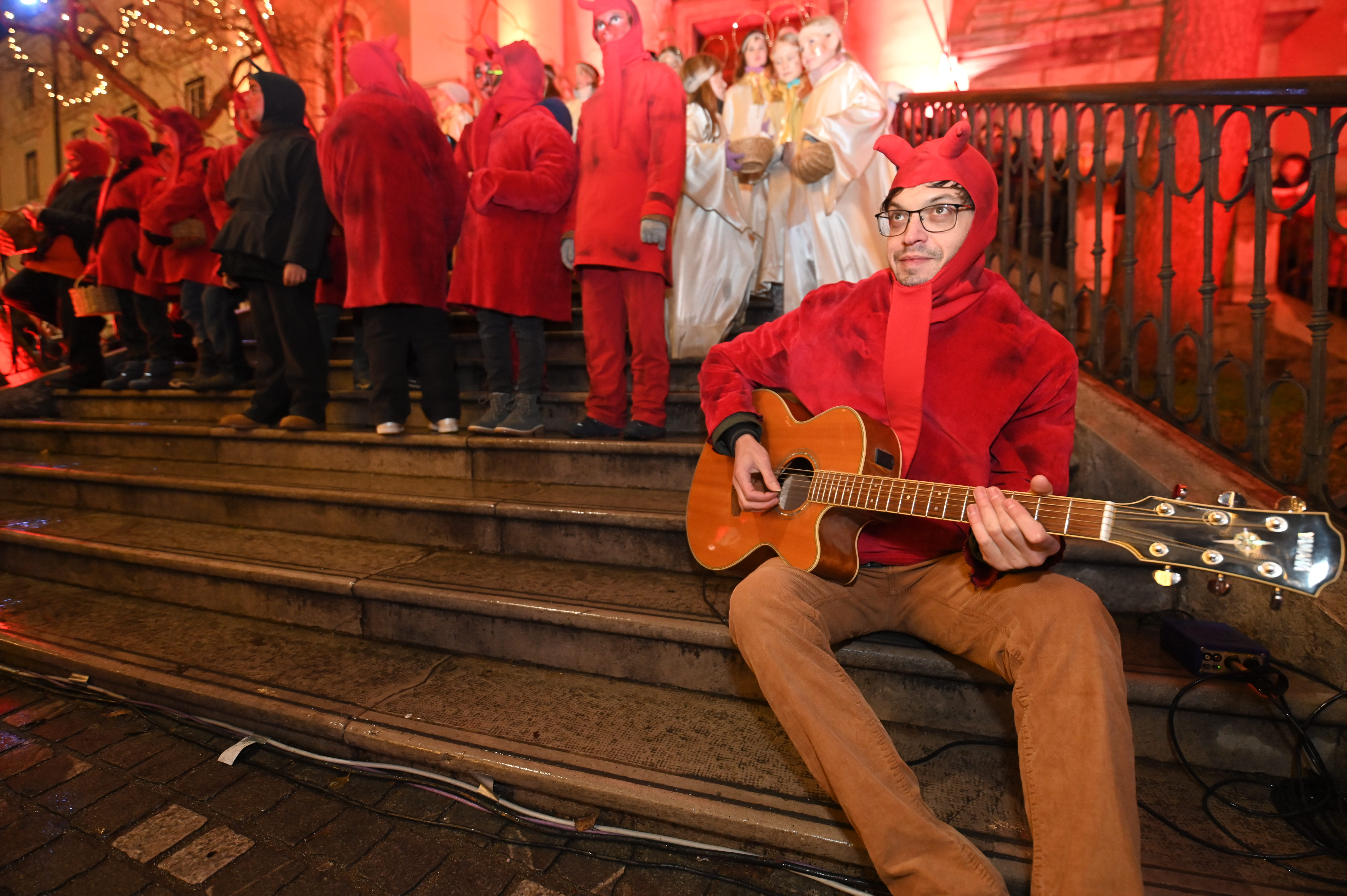 Tradicionalni Miklavžev sprevod v Ljubljani (Foto: Žiga Živulović jr. /BOBO)