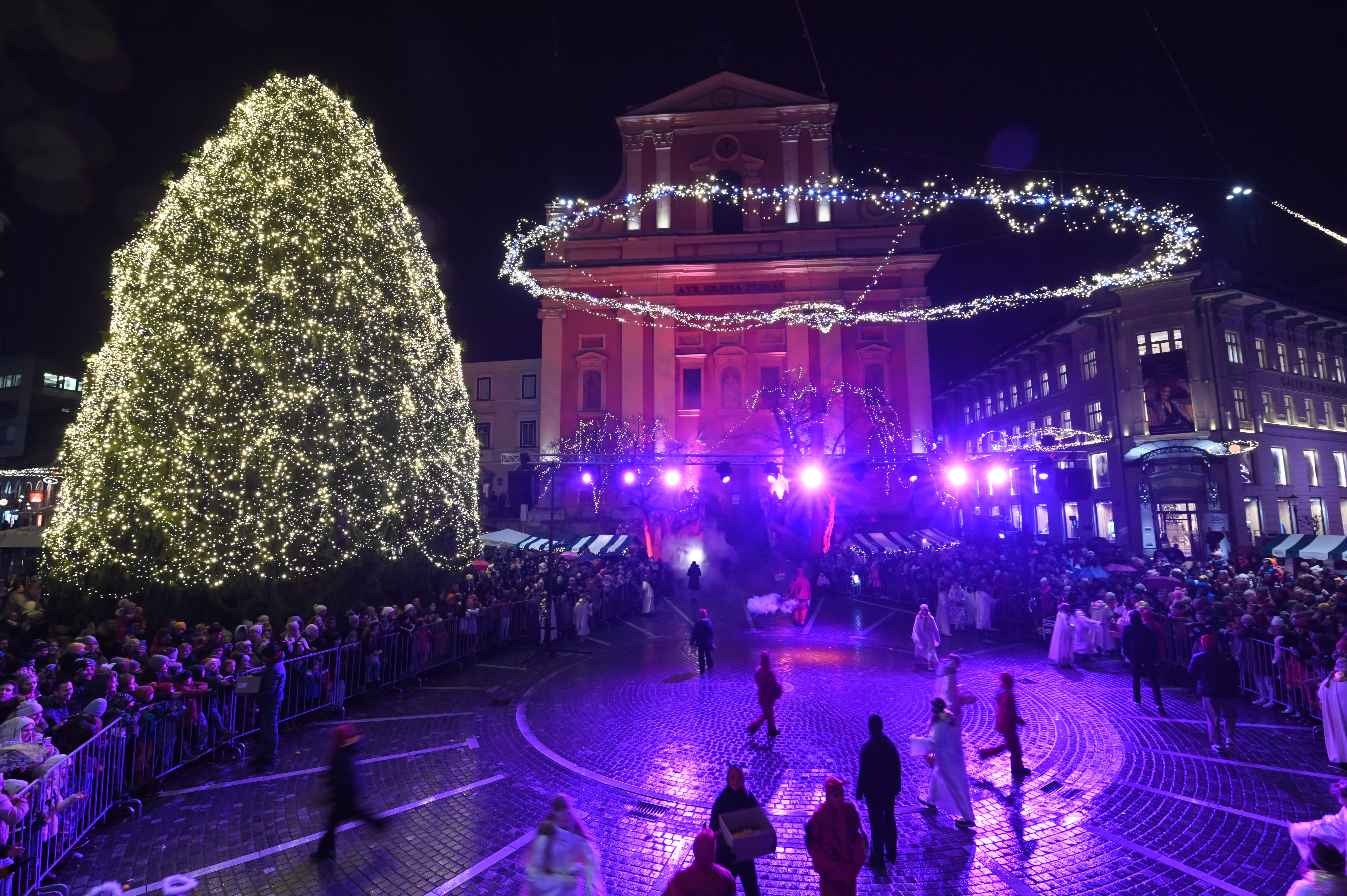 Tradicionalni Miklavžev sprevod v Ljubljani (Foto: Žiga Živulović jr. /BOBO)