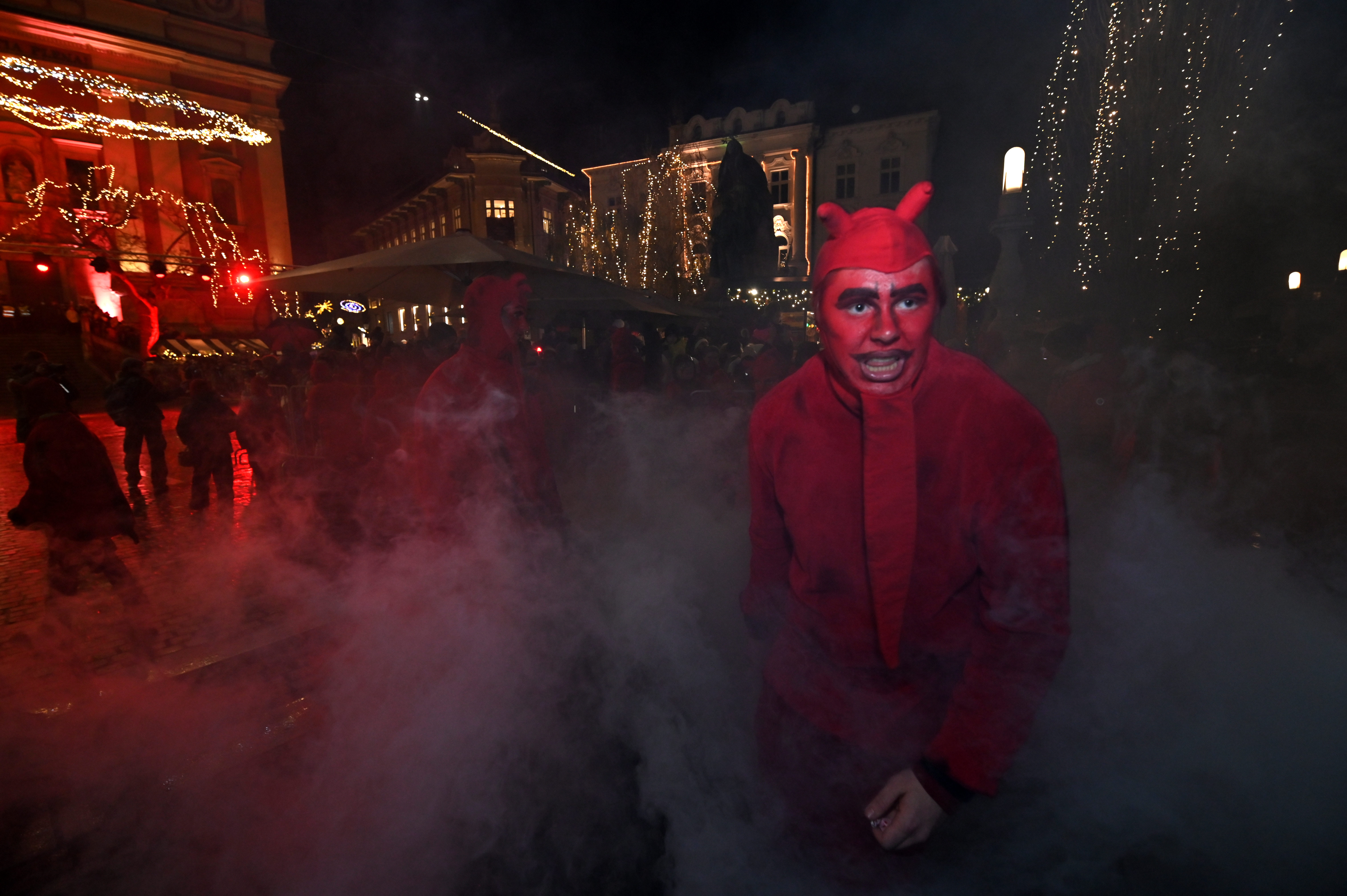 Tradicionalni Miklavžev sprevod v Ljubljani (Foto: Žiga Živulović jr. /BOBO)