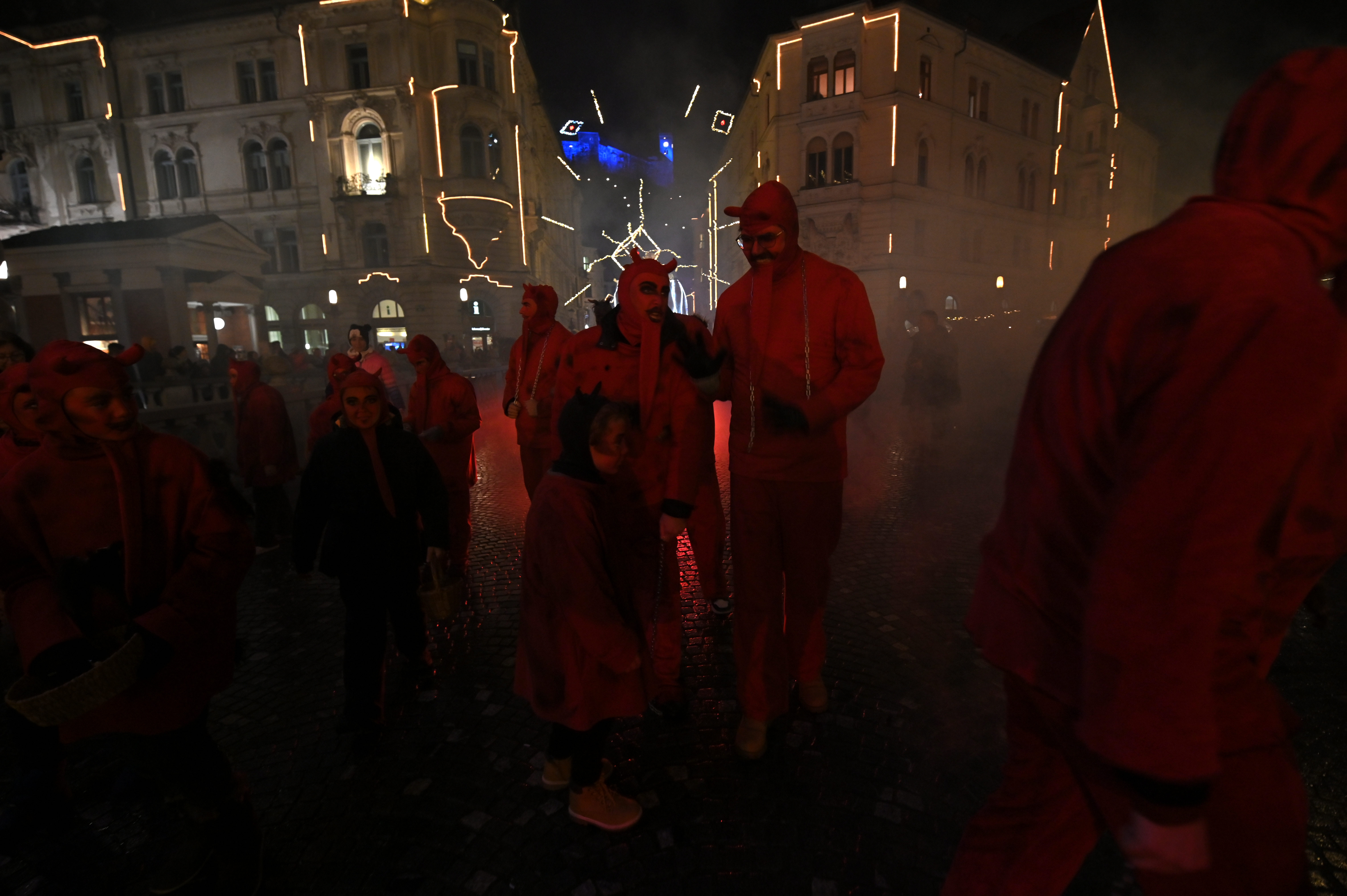 Tradicionalni Miklavžev sprevod v Ljubljani (Foto: Žiga Živulović jr. /BOBO)