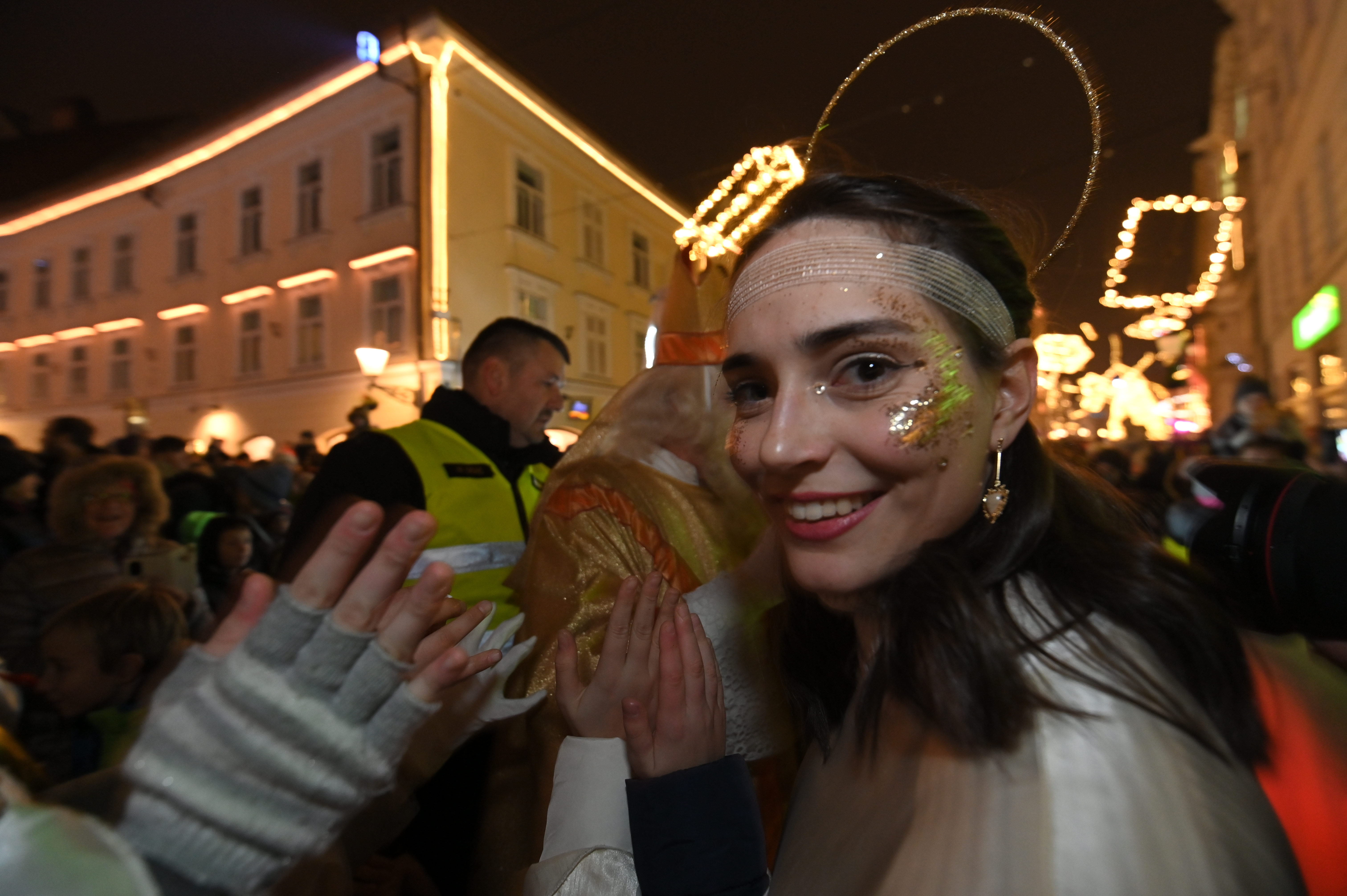 Tradicionalni Miklavžev sprevod v Ljubljani (Foto: Žiga Živulović jr. /BOBO)