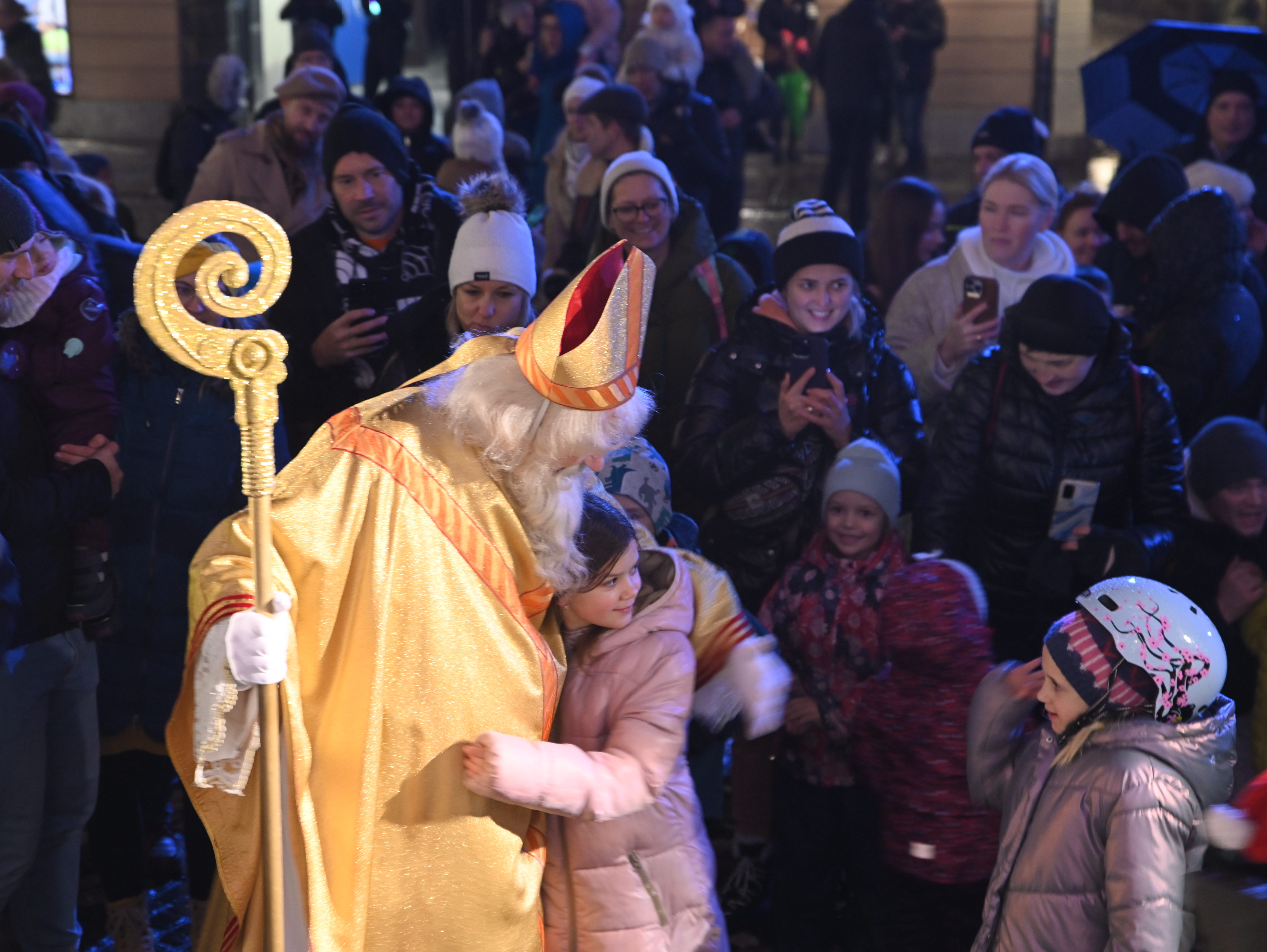 Tradicionalni Miklavžev sprevod v Ljubljani (Foto: Žiga Živulović jr. /BOBO)
