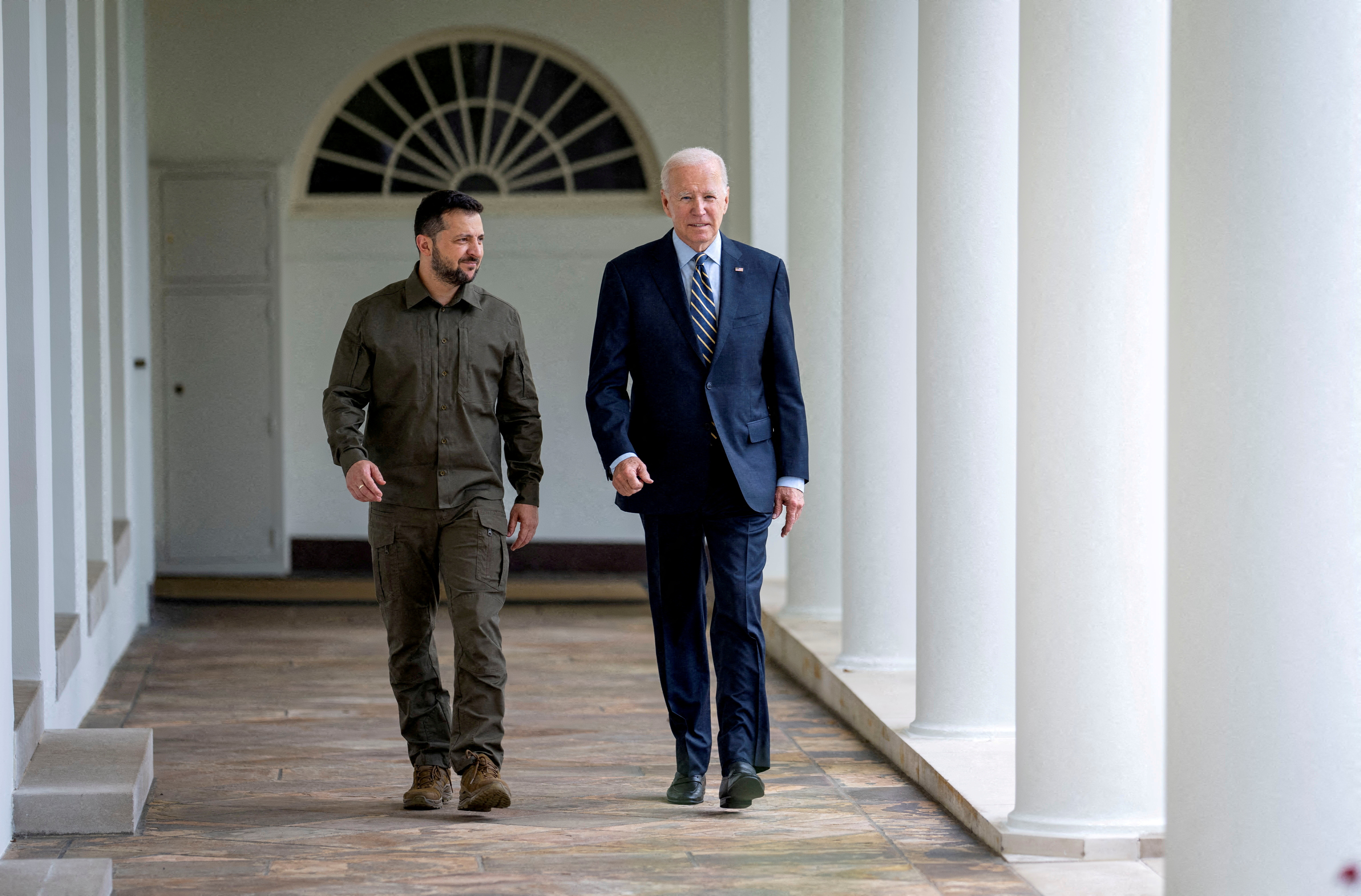 Joe Biden, Volodimir Zelenski