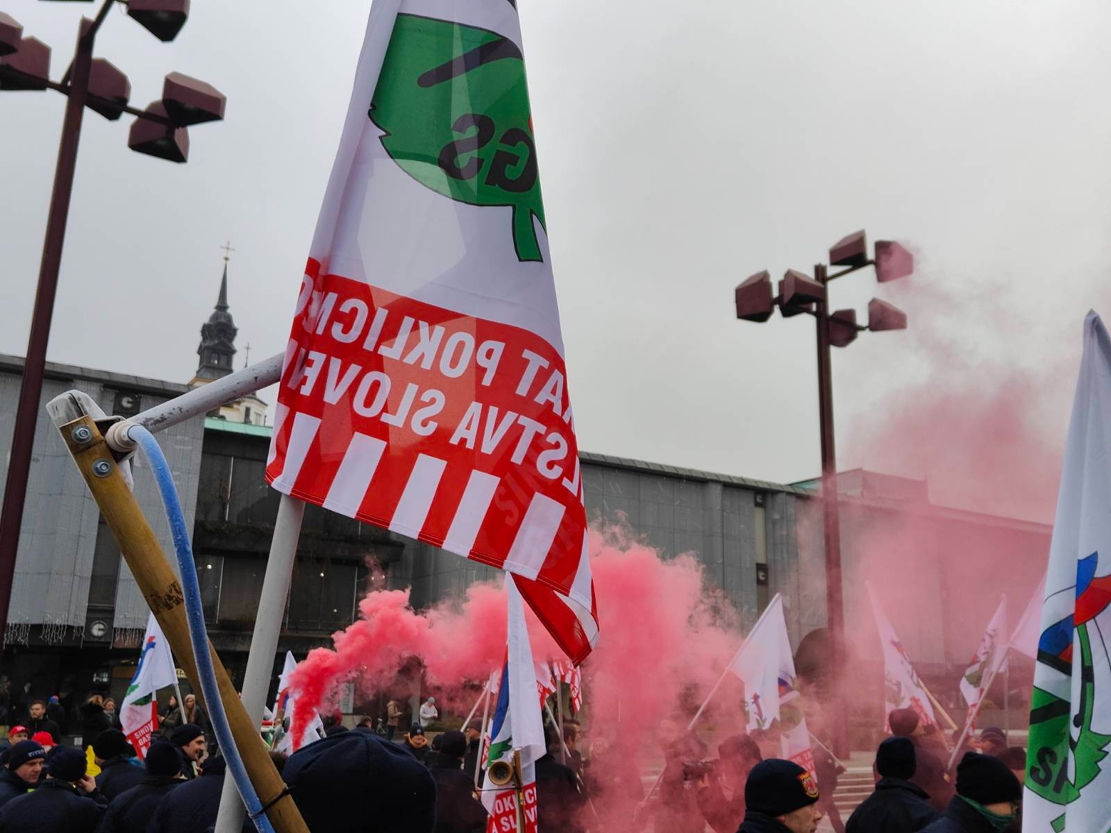 Protestni shod sindikatov javnega sektorja