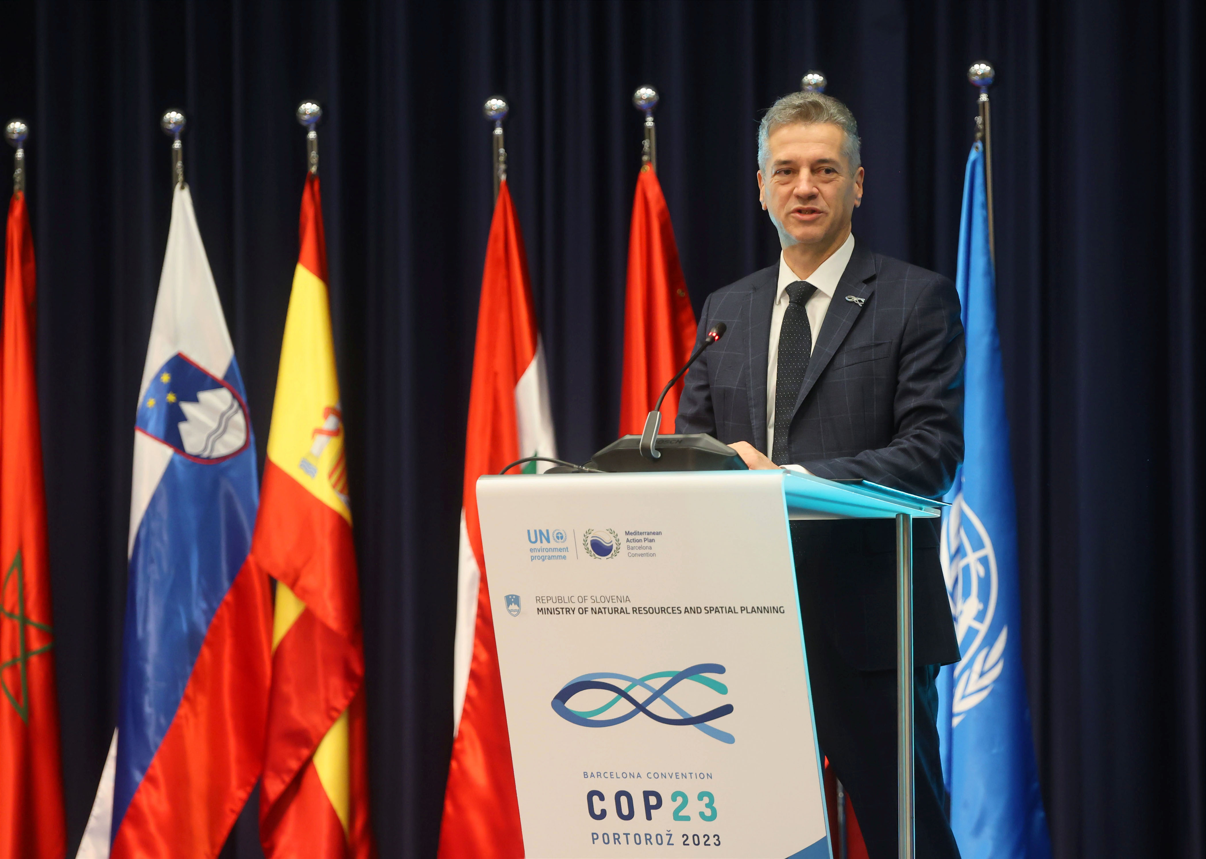 COP23, zasedanje, portorož, robert golob, barcelonska konvencija