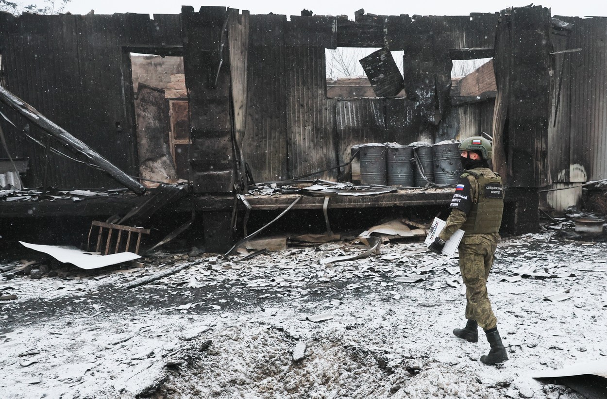 Posledice napada v Donecku