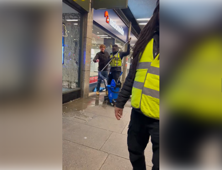 varnosntiki, mcdonalds, london