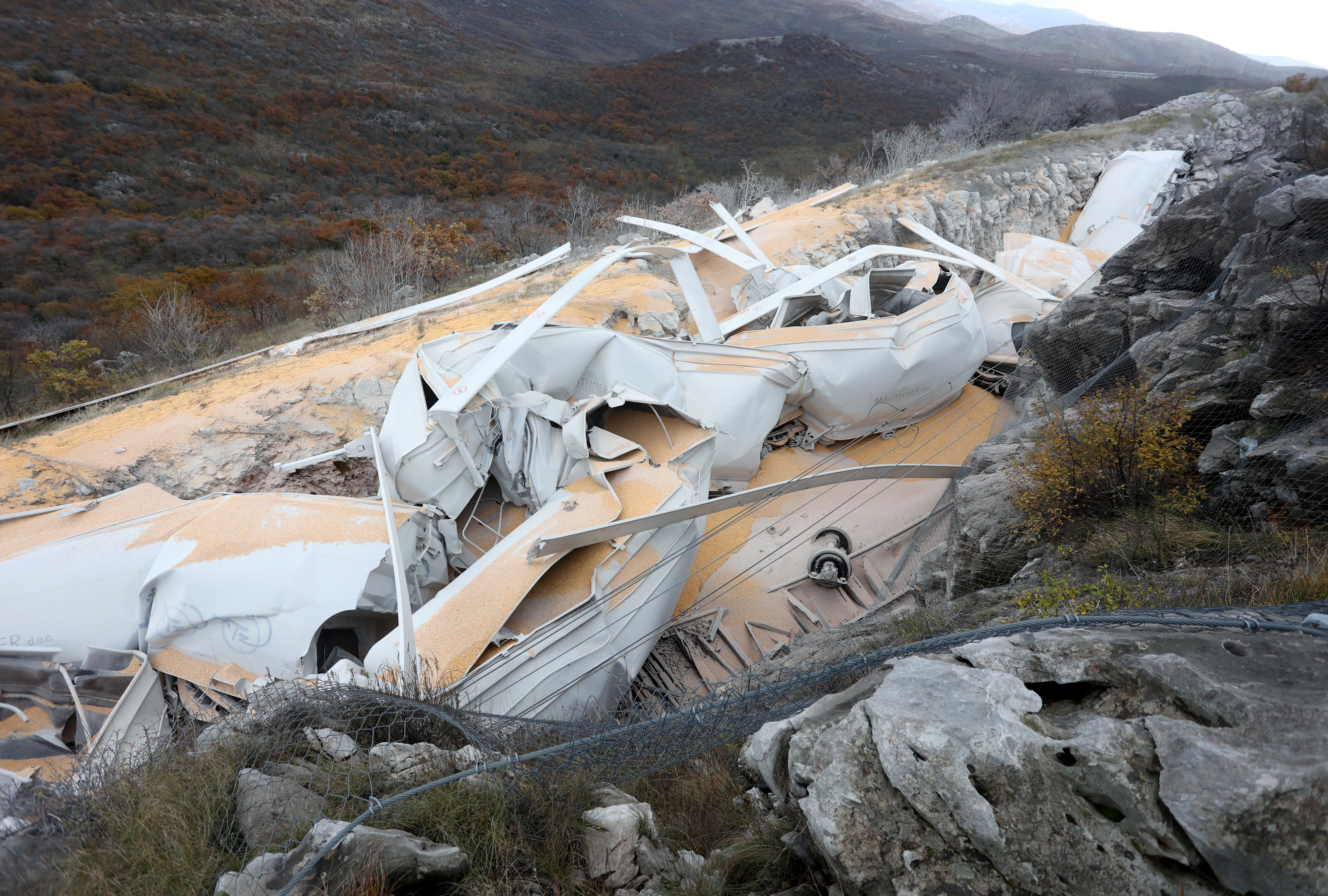 nesreča, vlak, Hrvaška