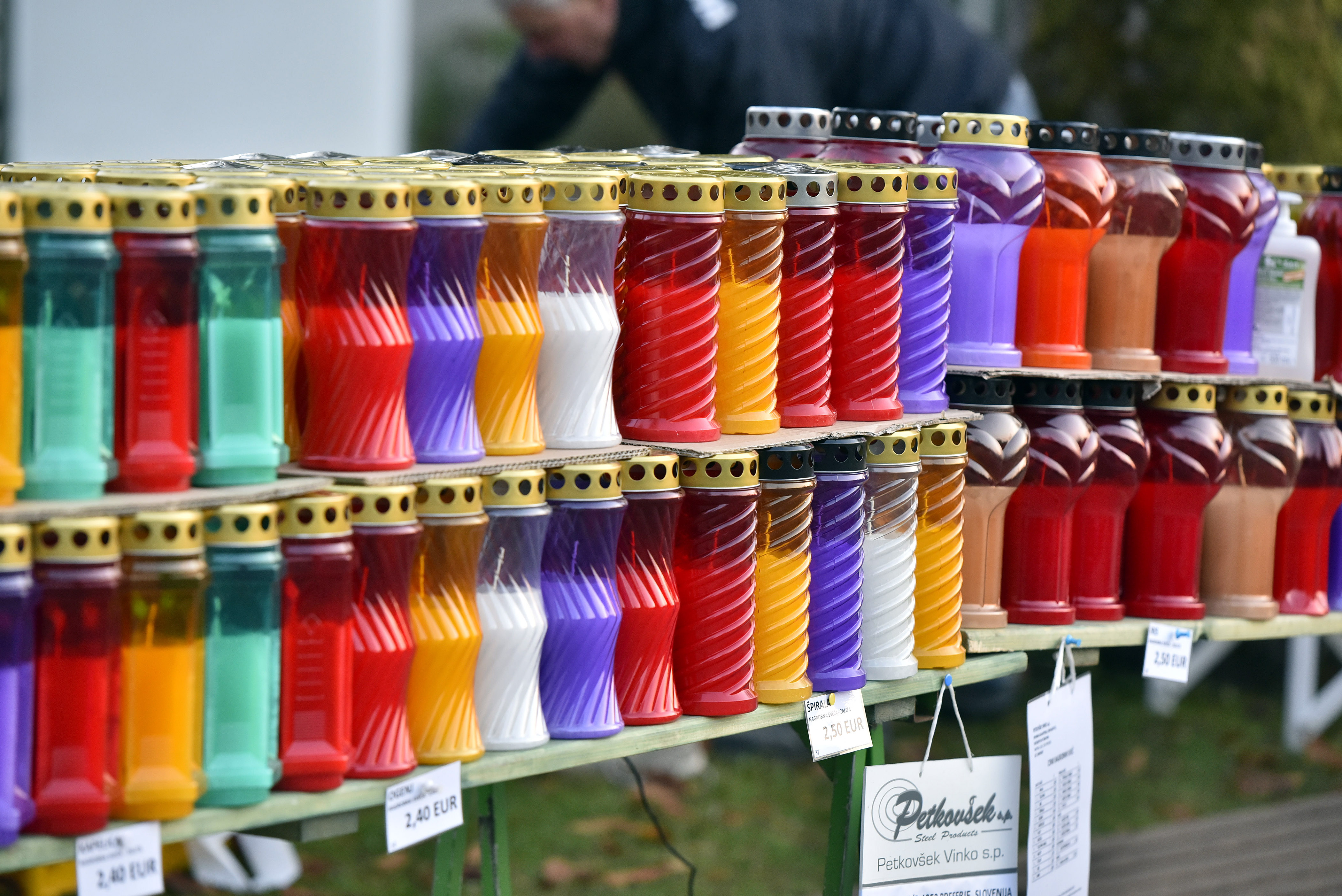 sveča, pokopališče