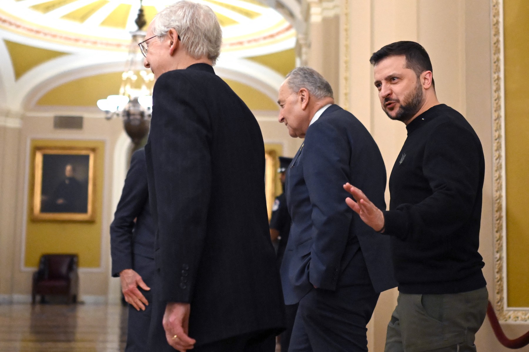 Volodimir Zelenski, bela hiša