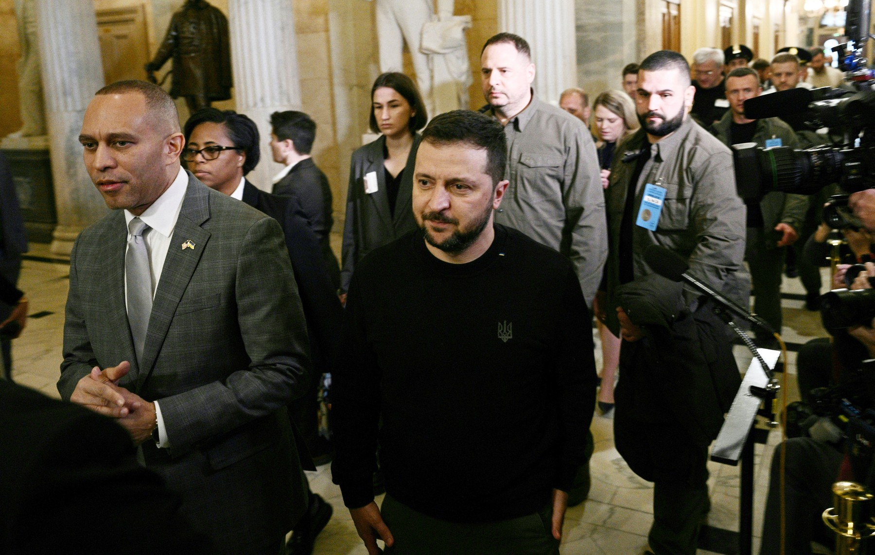 Volodimir Zelenski, bela hiša