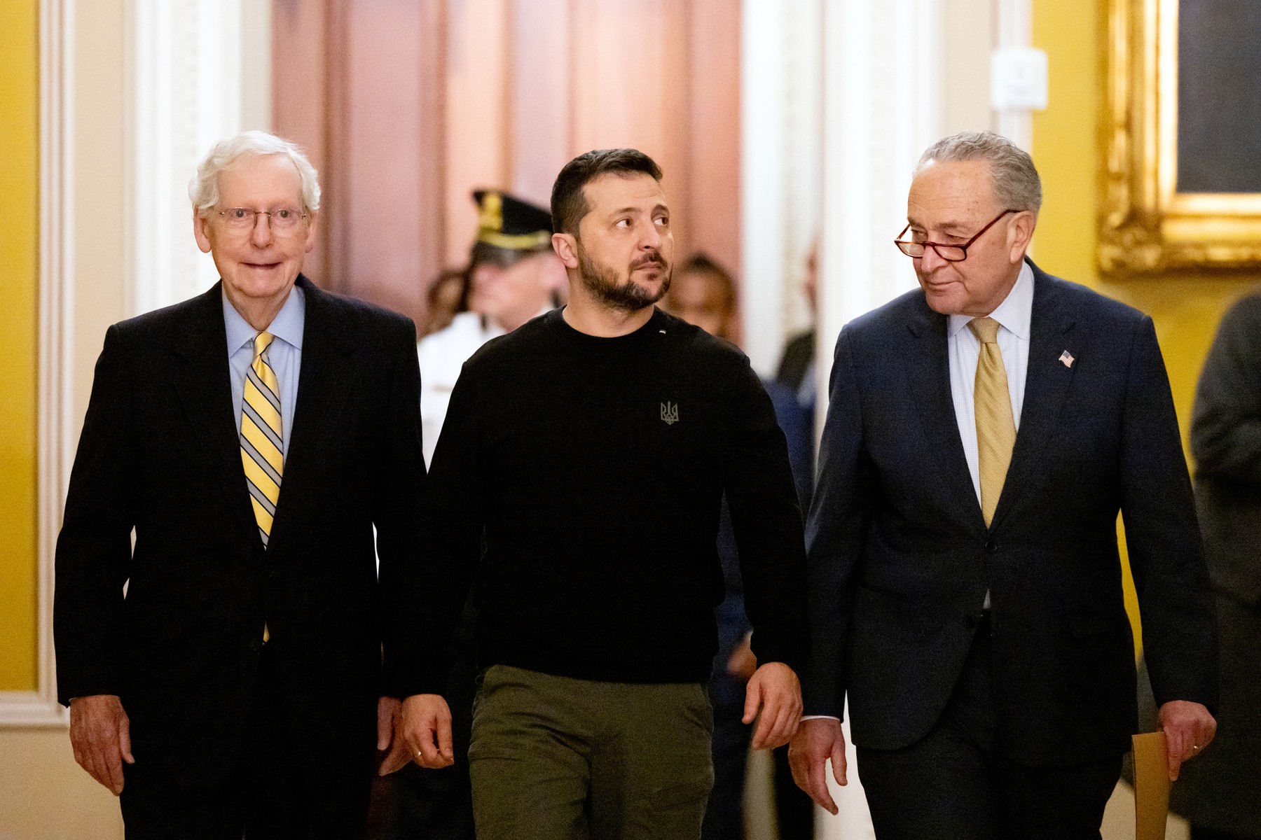 Volodimir Zelenski, bela hiša