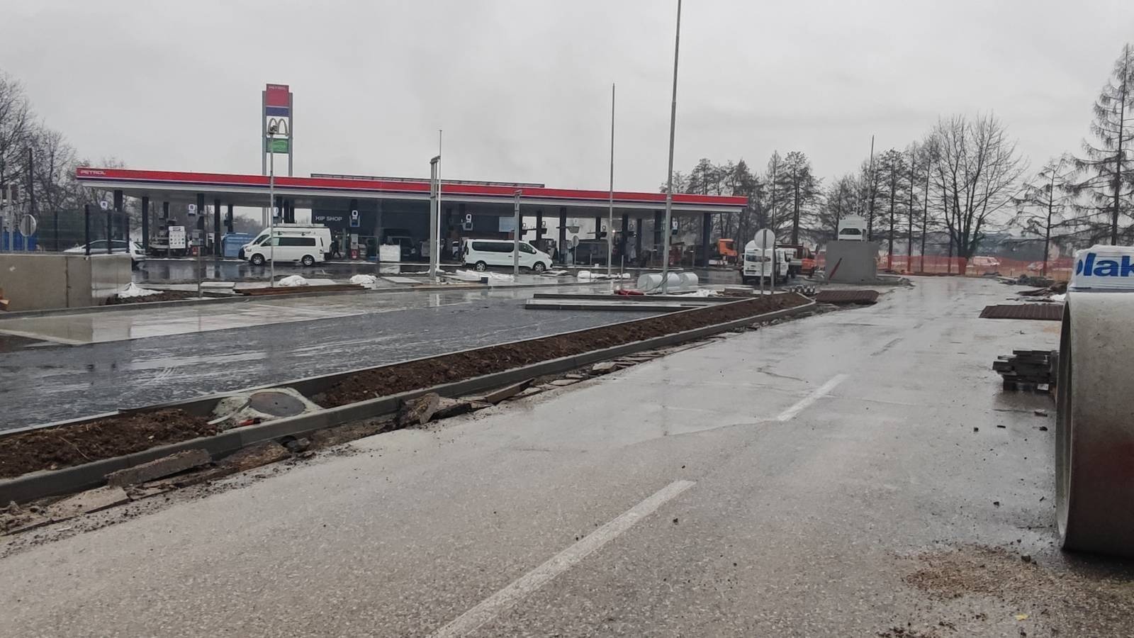 Počivališče Barje na južni ljubljanski obvoznici (Foto: Egon Parteli/N1)