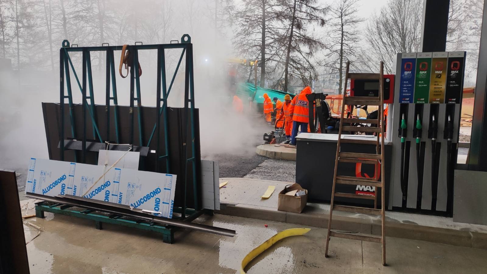 Počivališče Barje na južni ljubljanski obvoznici (Foto: Egon Parteli/N1)