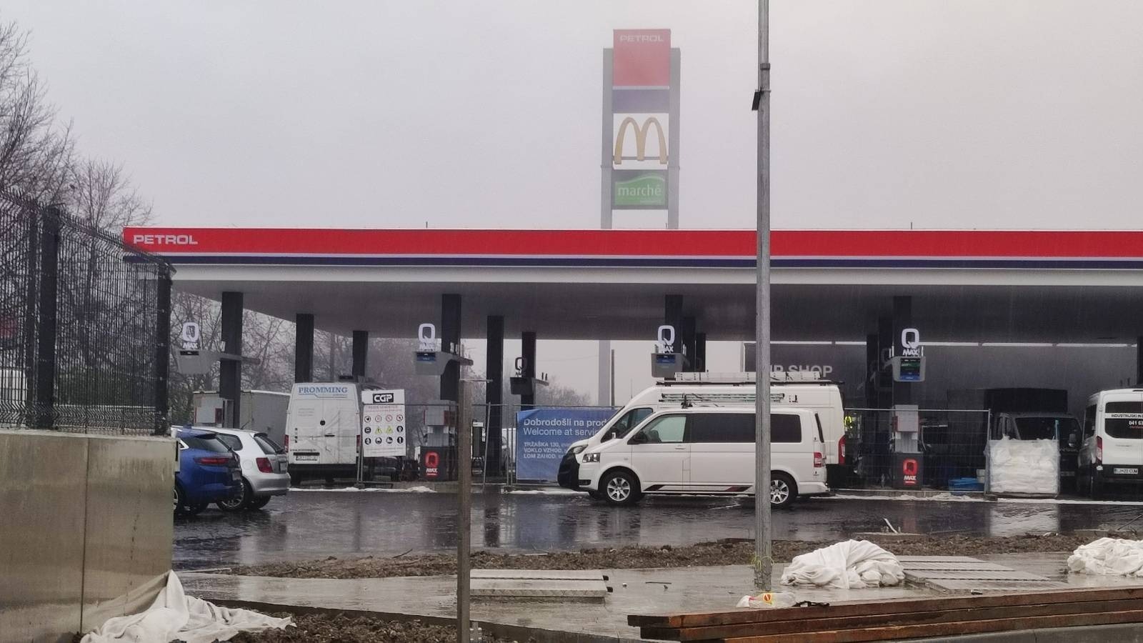 Počivališče Barje na južni ljubljanski obvoznici (Foto: Egon Parteli/N1)