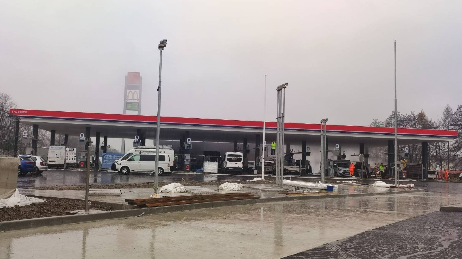 Počivališče Barje na južni ljubljanski obvoznici (Foto: Egon Parteli/N1)