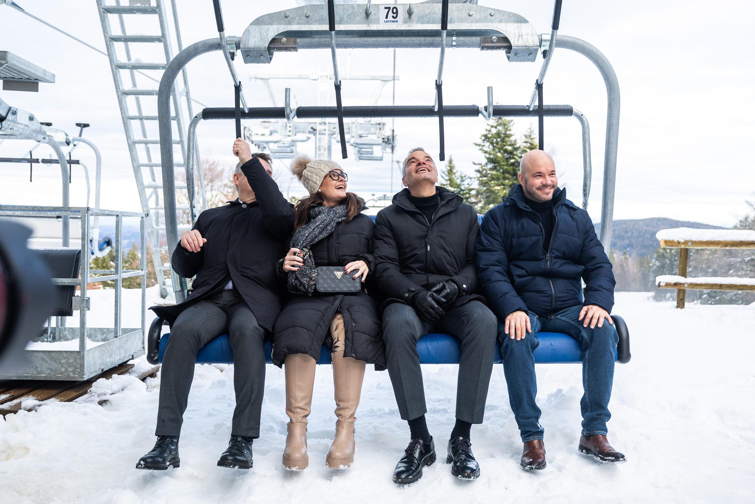 štirisedežnica, krožna kabinska žičnica, areh