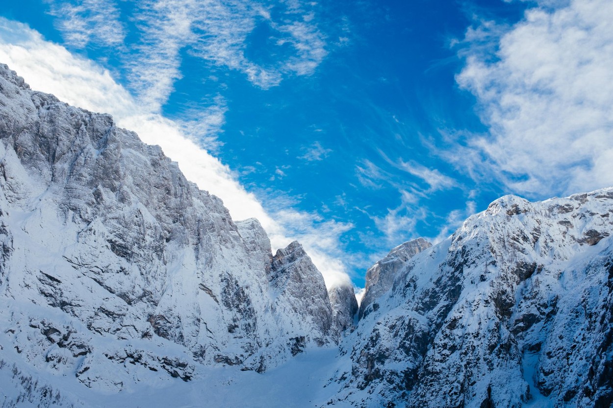 Jalovec, sneg, gore, Tamar