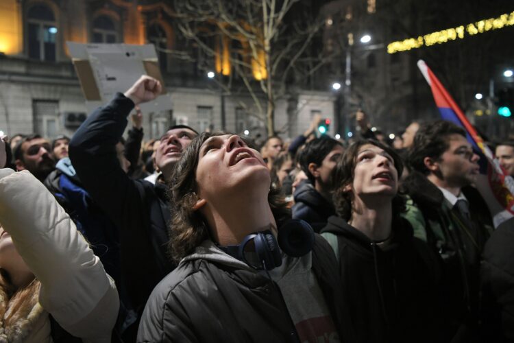 srbija, protest, opozicija