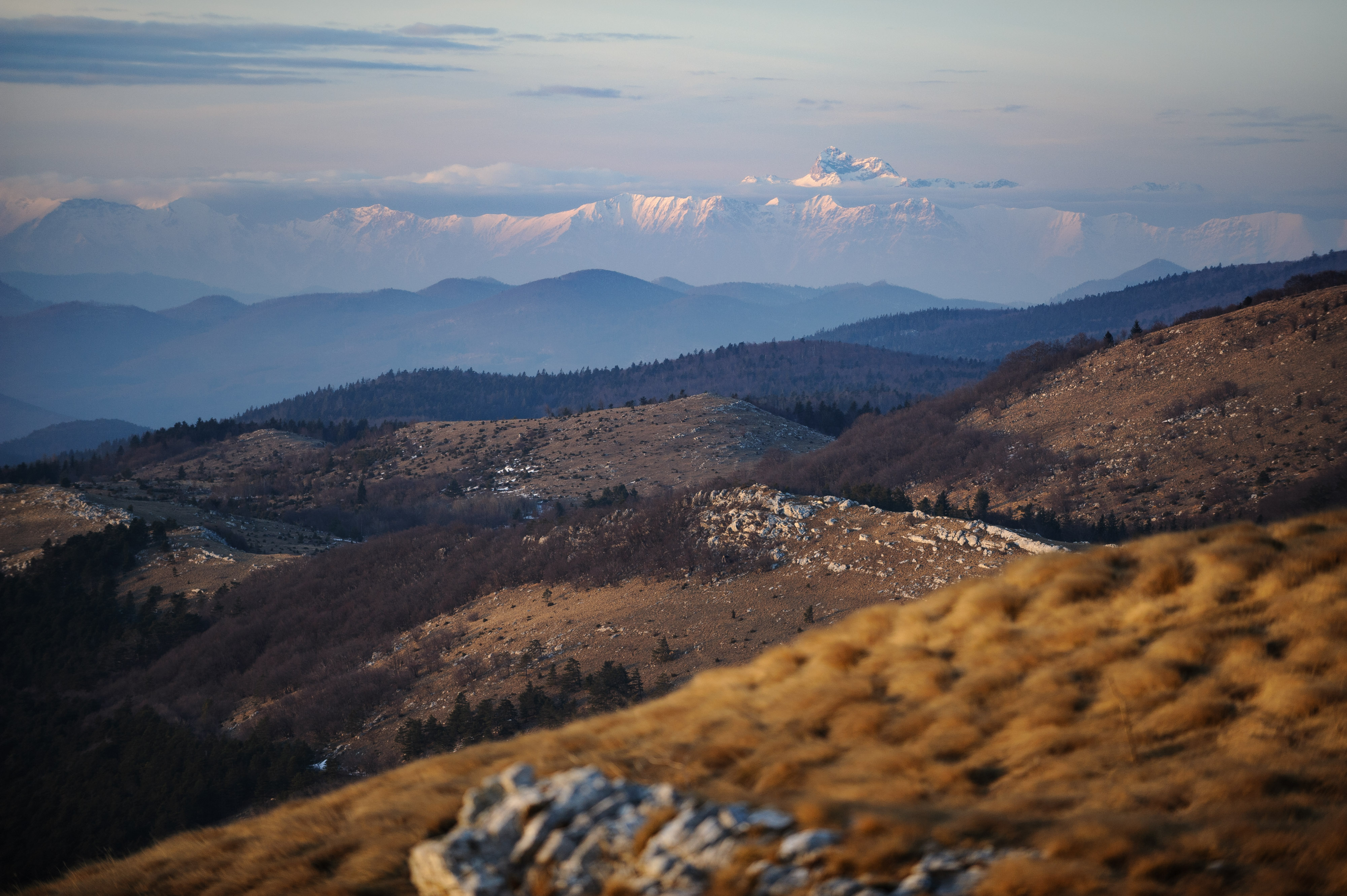 zima, Nanos, pohodništvo, hribi