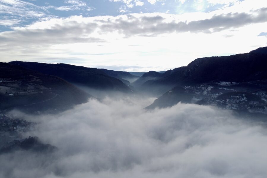 onesnažen zrak nad Sarajevom