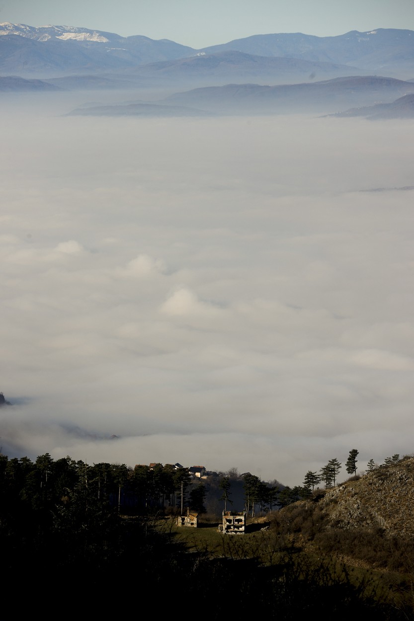 onesnažen zrak nad Sarajevom