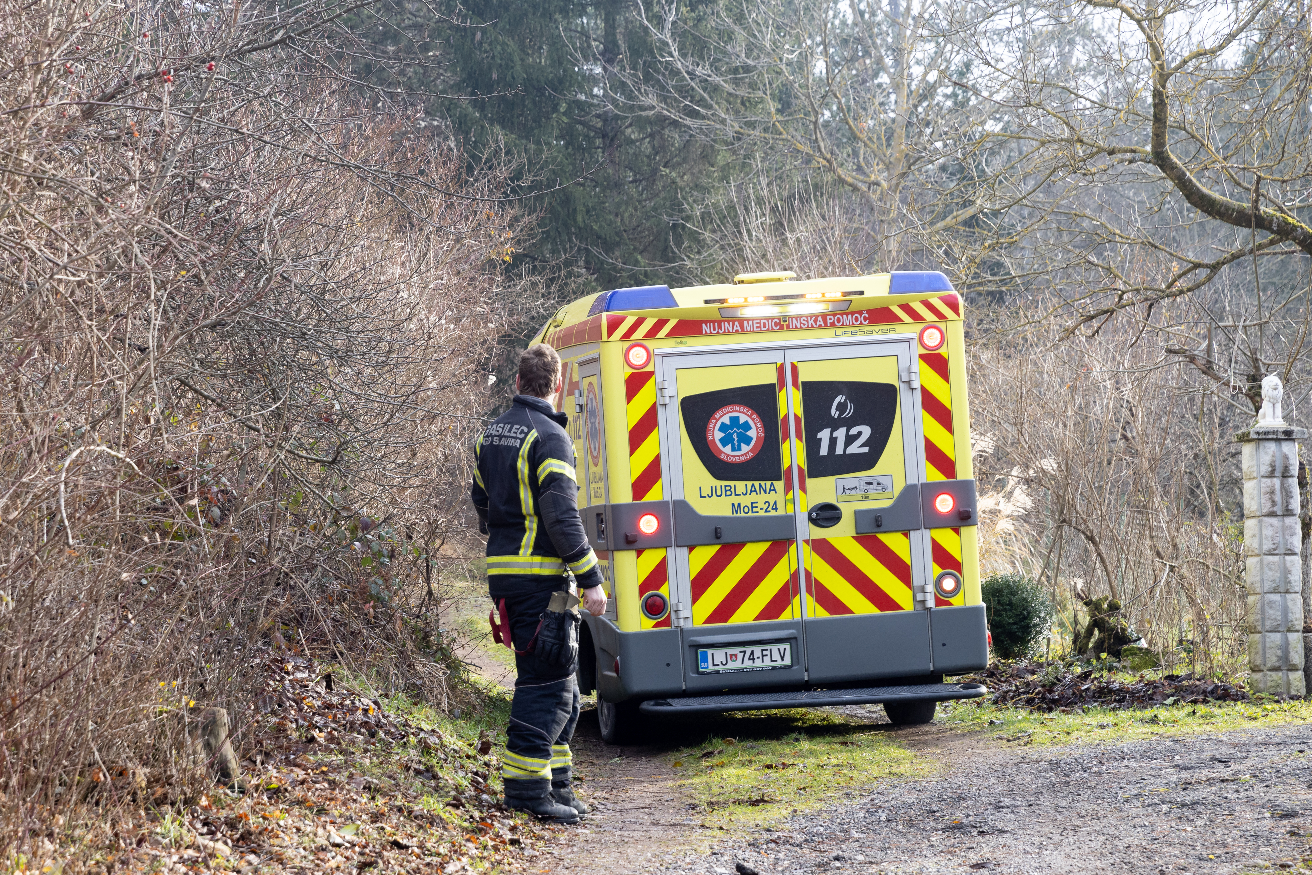 Železniška nesreča pri Postojni (Foto: Valter Leban/BOBO)