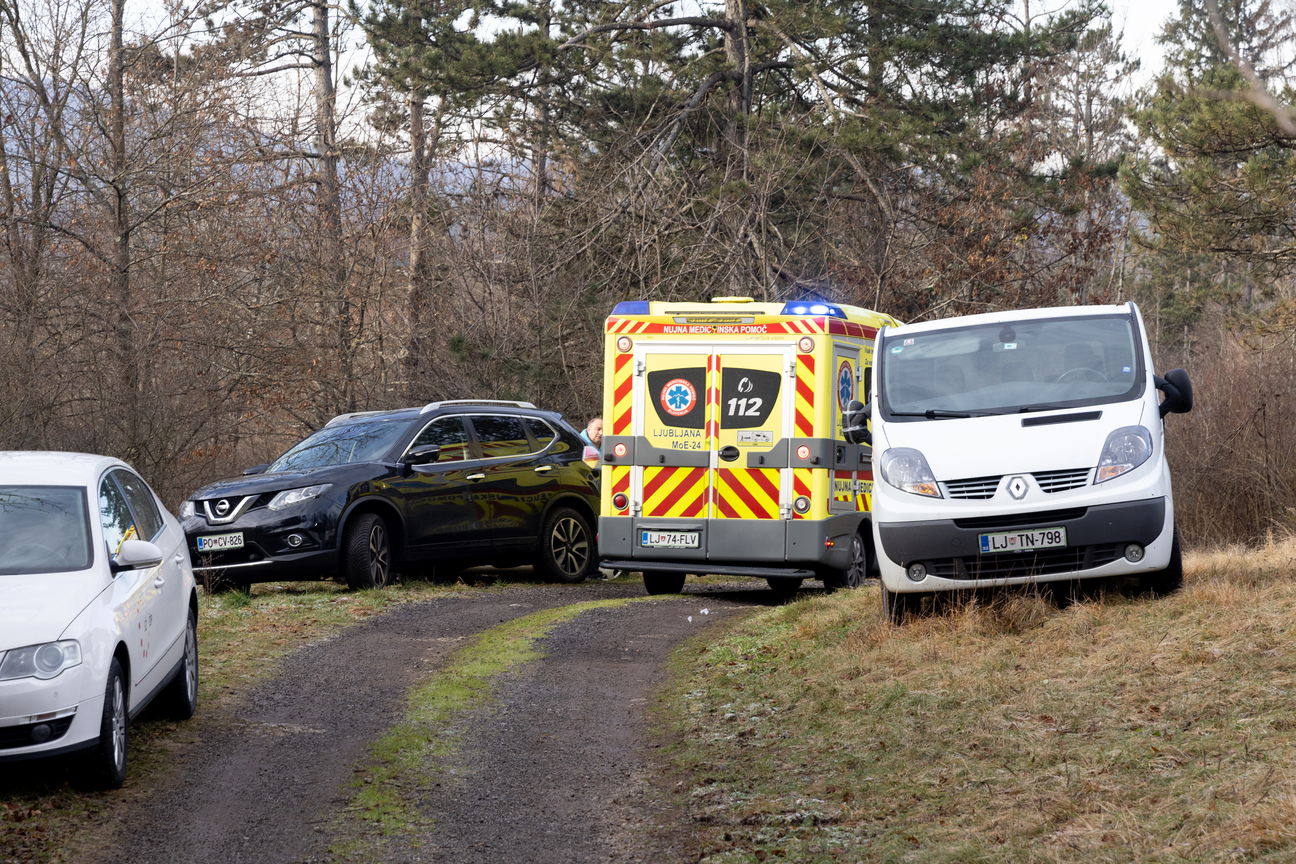 Železniška nesreča pri Postojni (Foto: Valter Leban/BOBO)