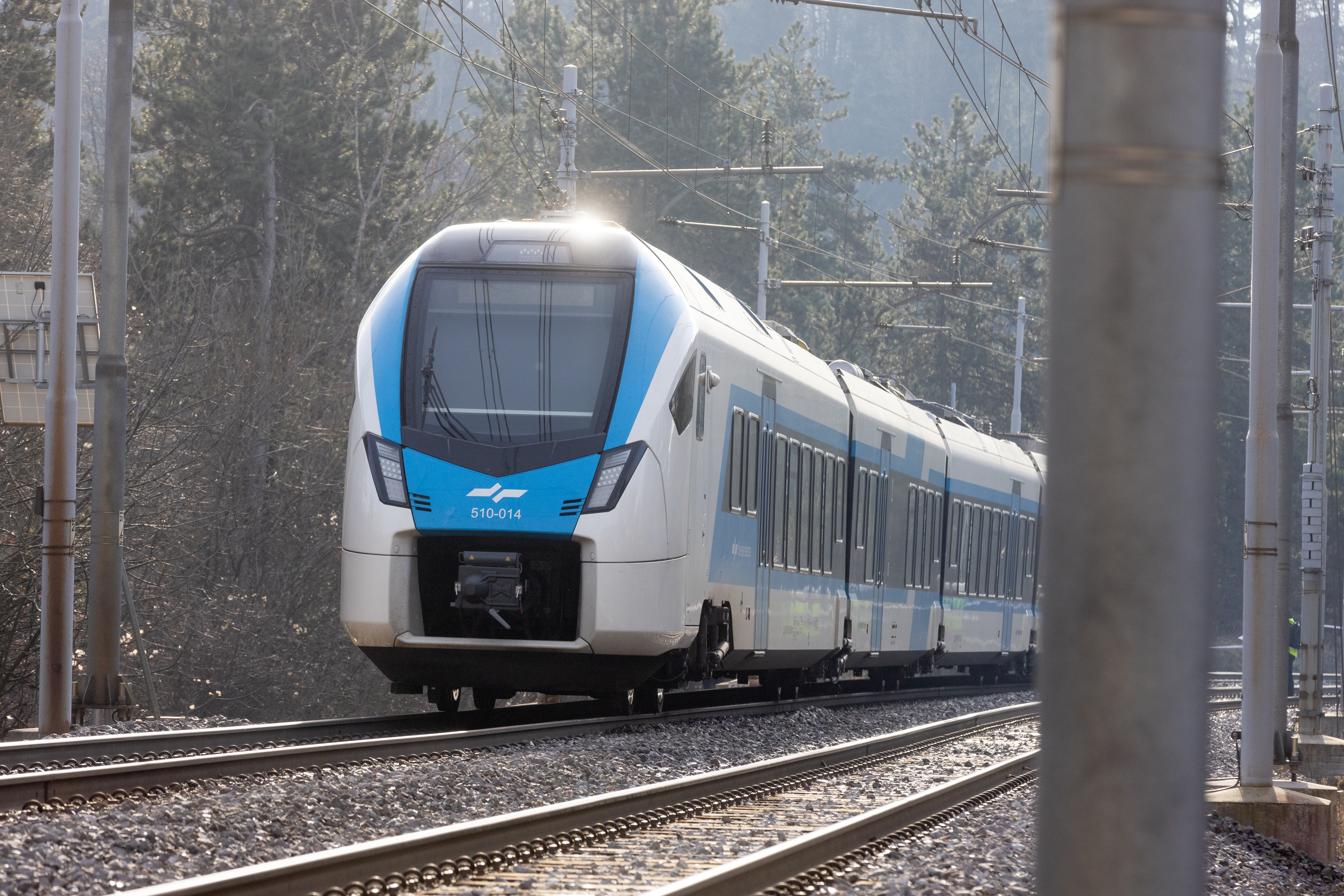 Železniška nesreča pri Postojni (Foto: Valter Leban/BOBO)