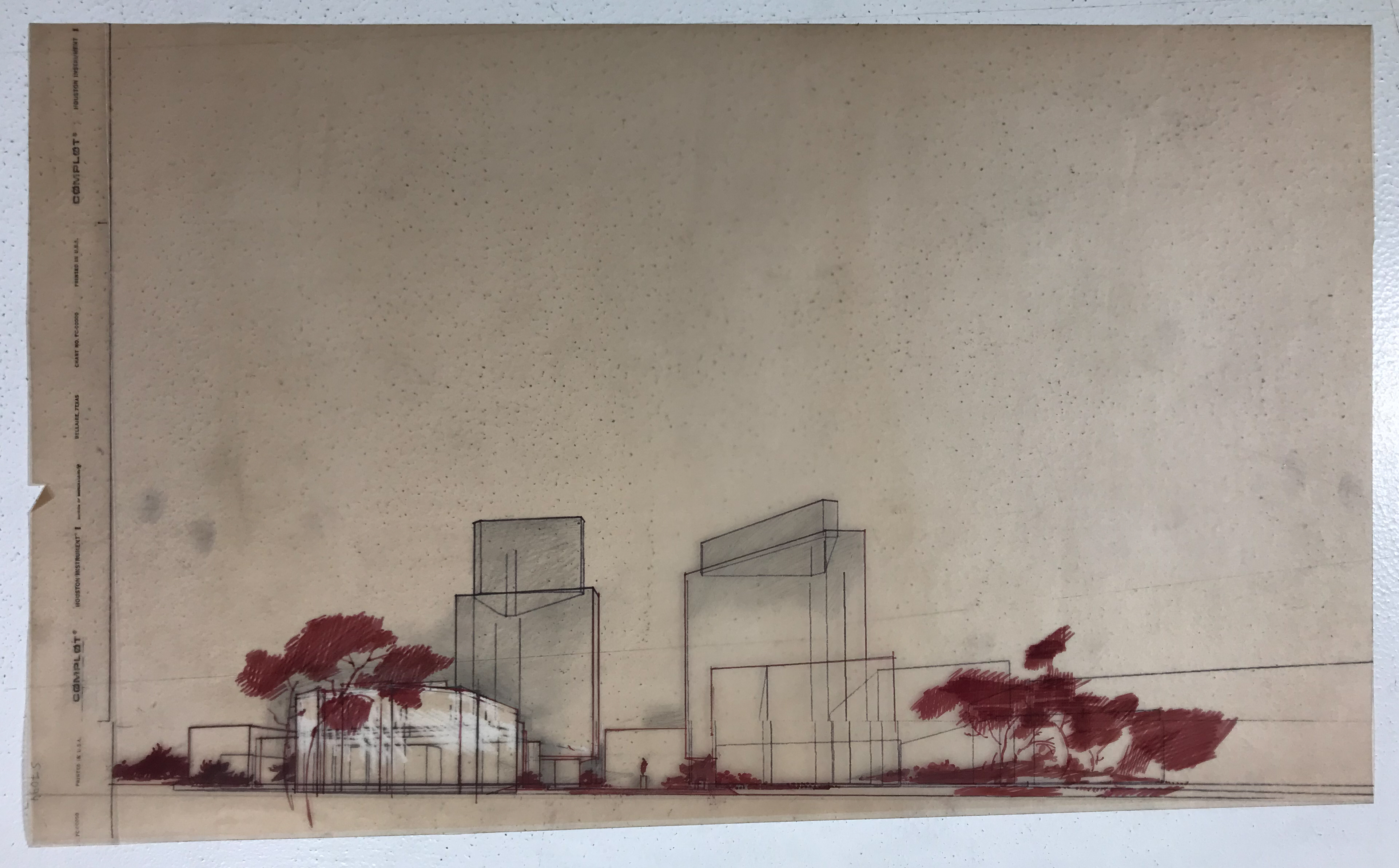 Perspektiva Cankarjevega doma, Avtor Edvard Ravnikar in sodelavci, zbirka MAO.