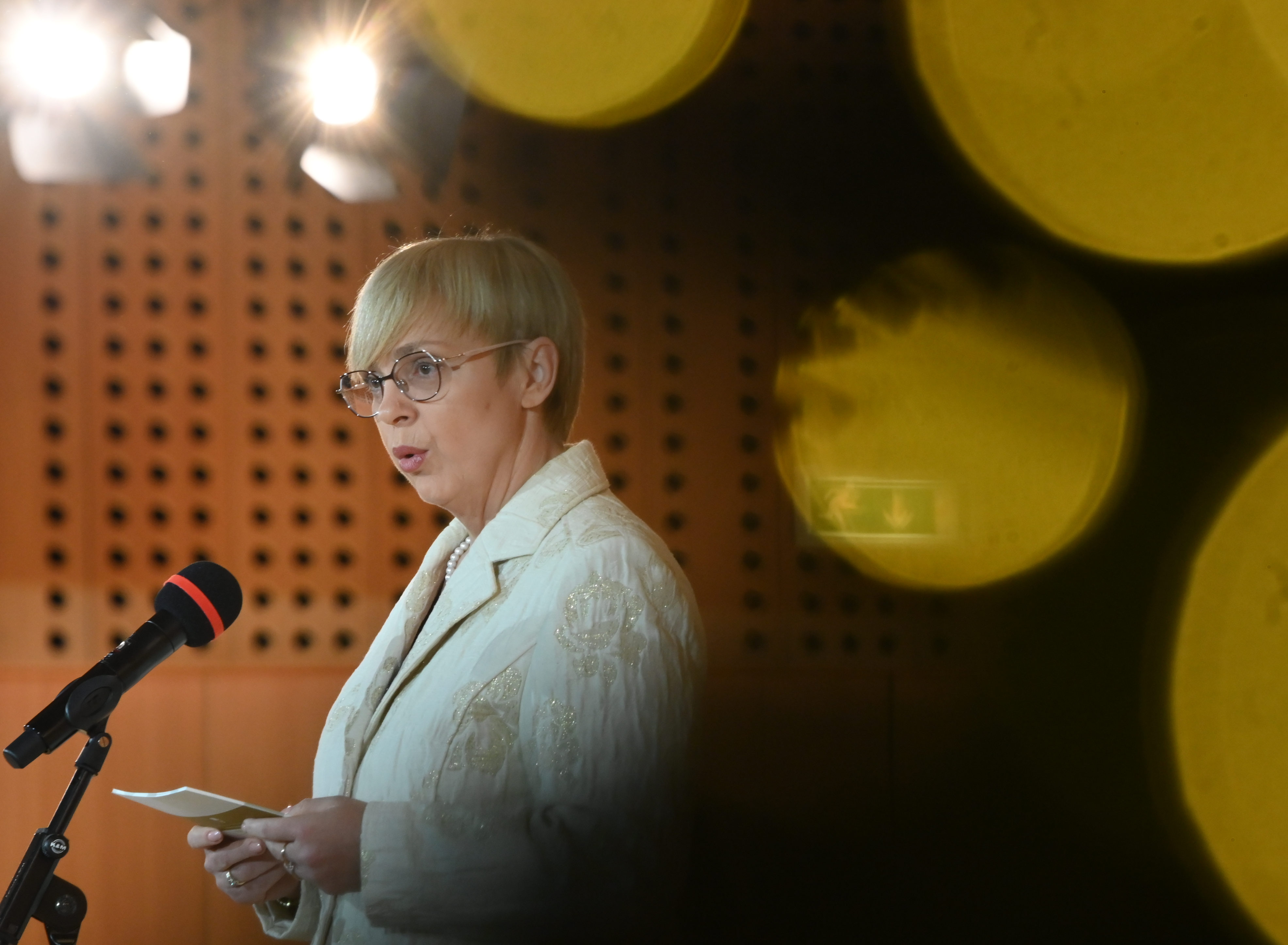 Predsednica republike Nataša Pirc Musar podelitev državnih odlikovanj