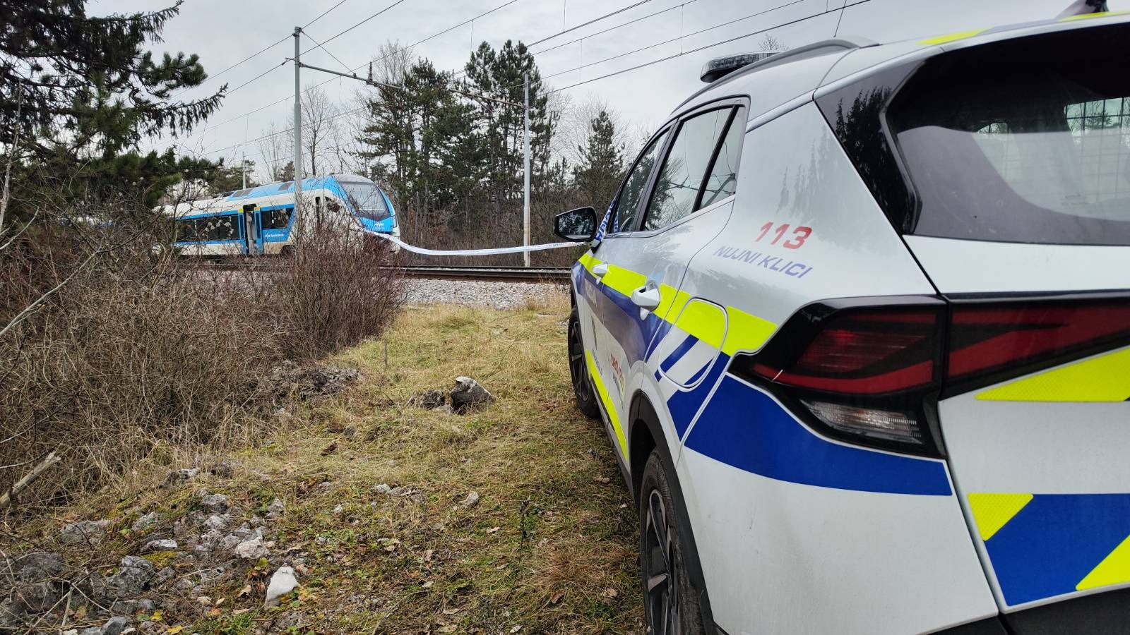 Železniška nesreča pri Postojni