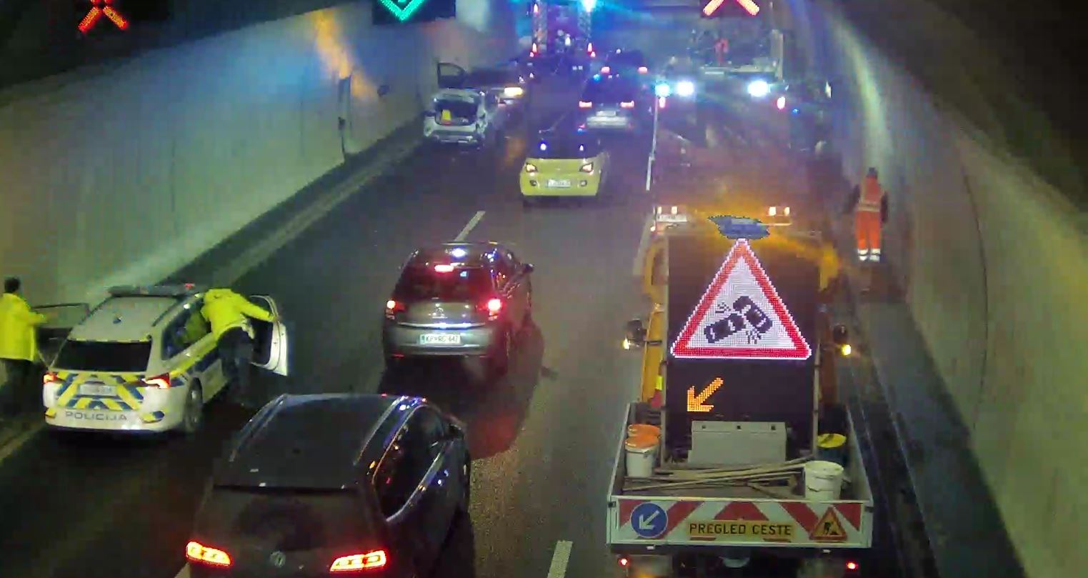 prometna nesreča predor Golovec