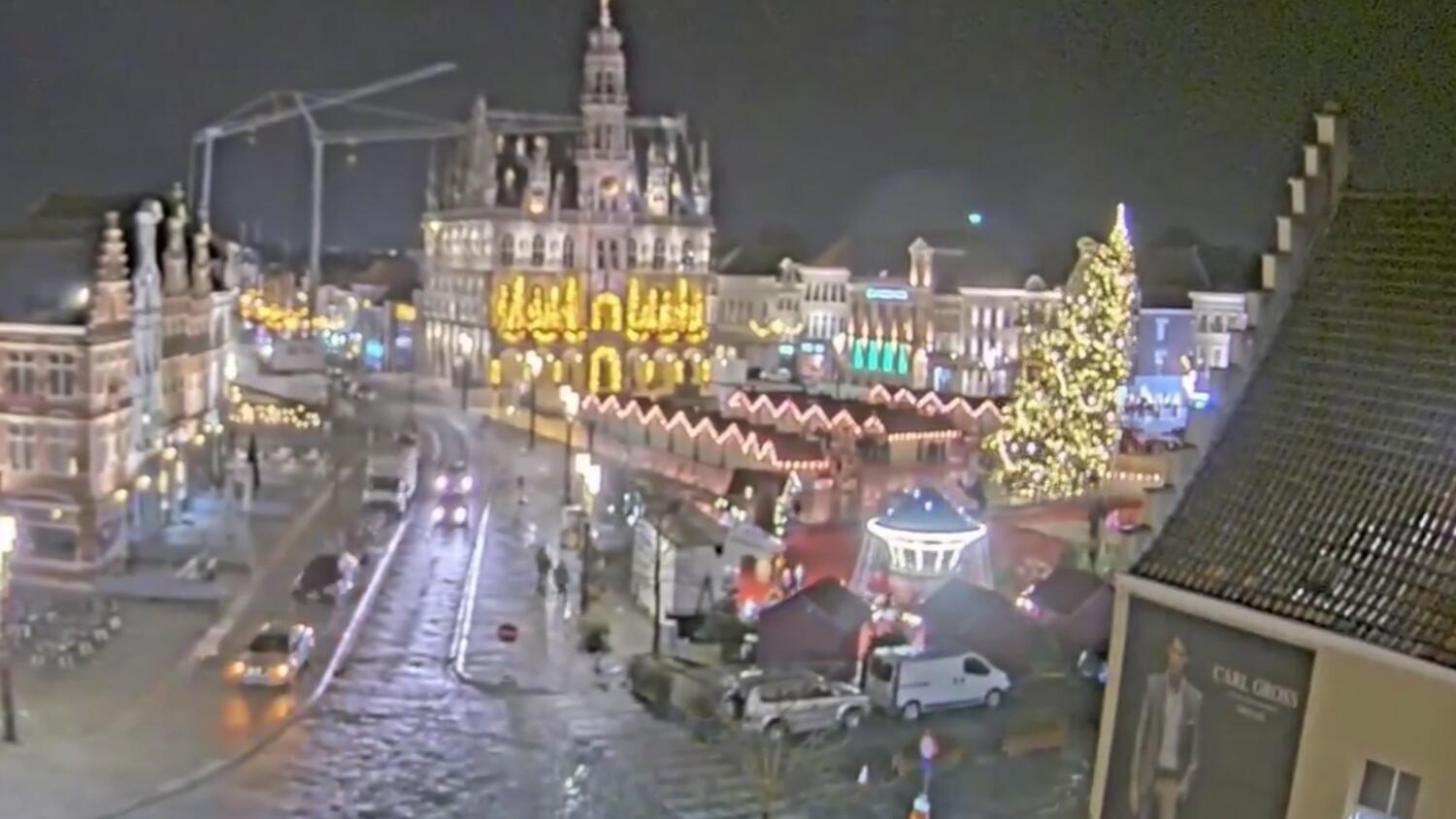 božična jelka, belgija, Oudenaarde