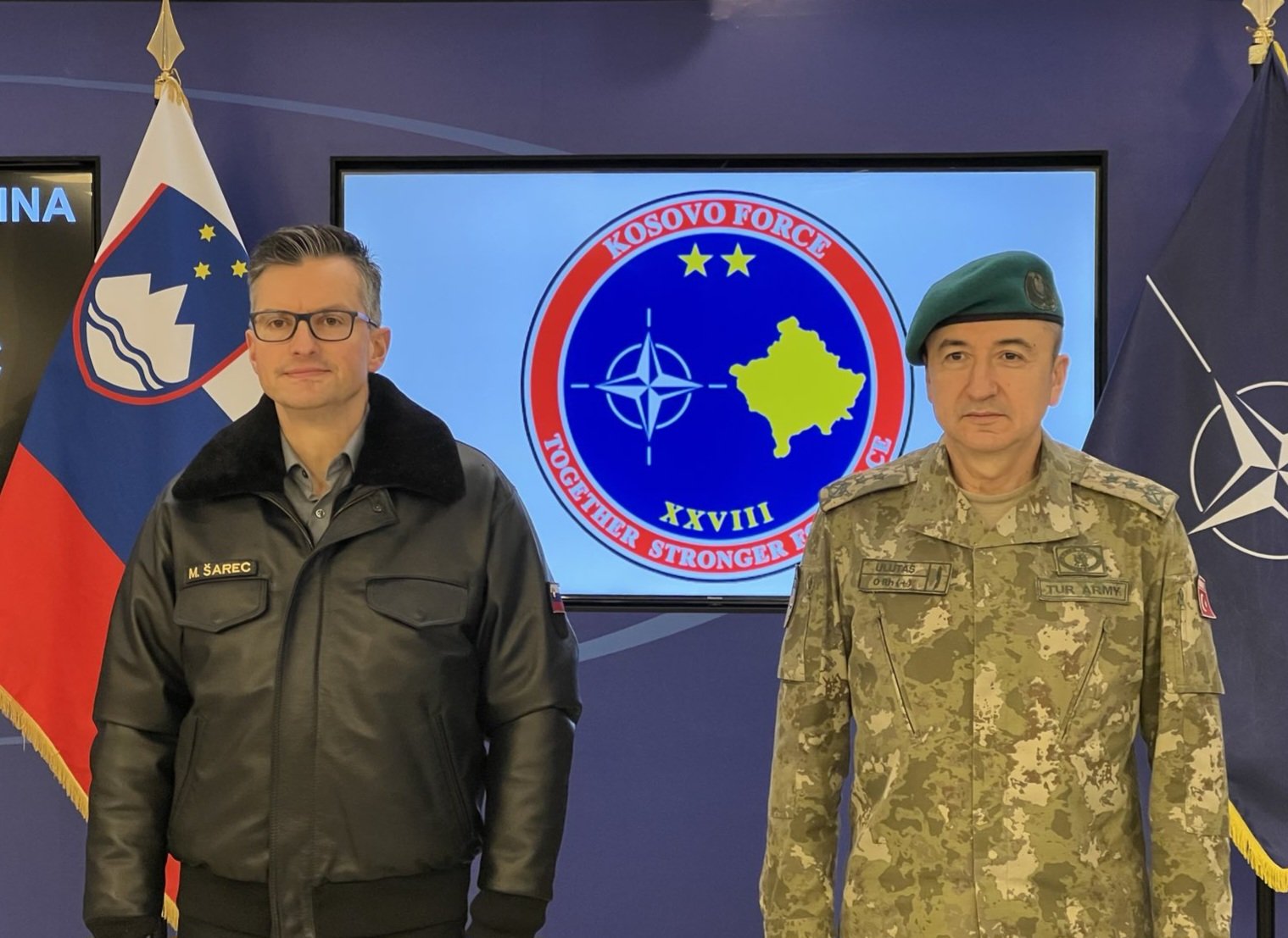 Marjan Šarec na Kosovu