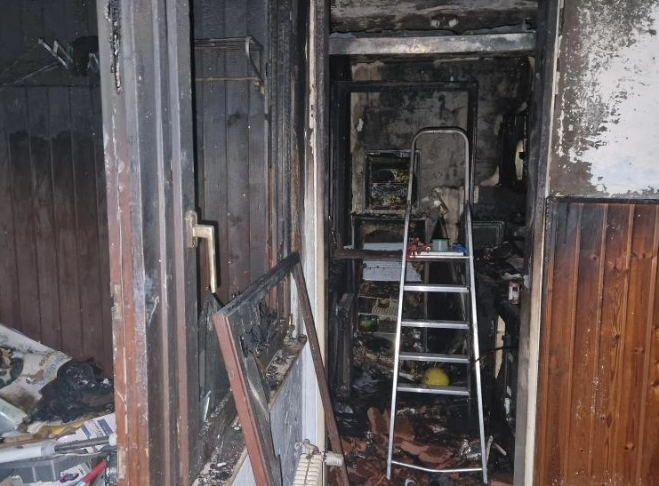 stanovanje, požar, Maribor