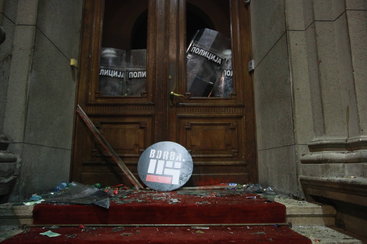 Serbia Belgrade Protest