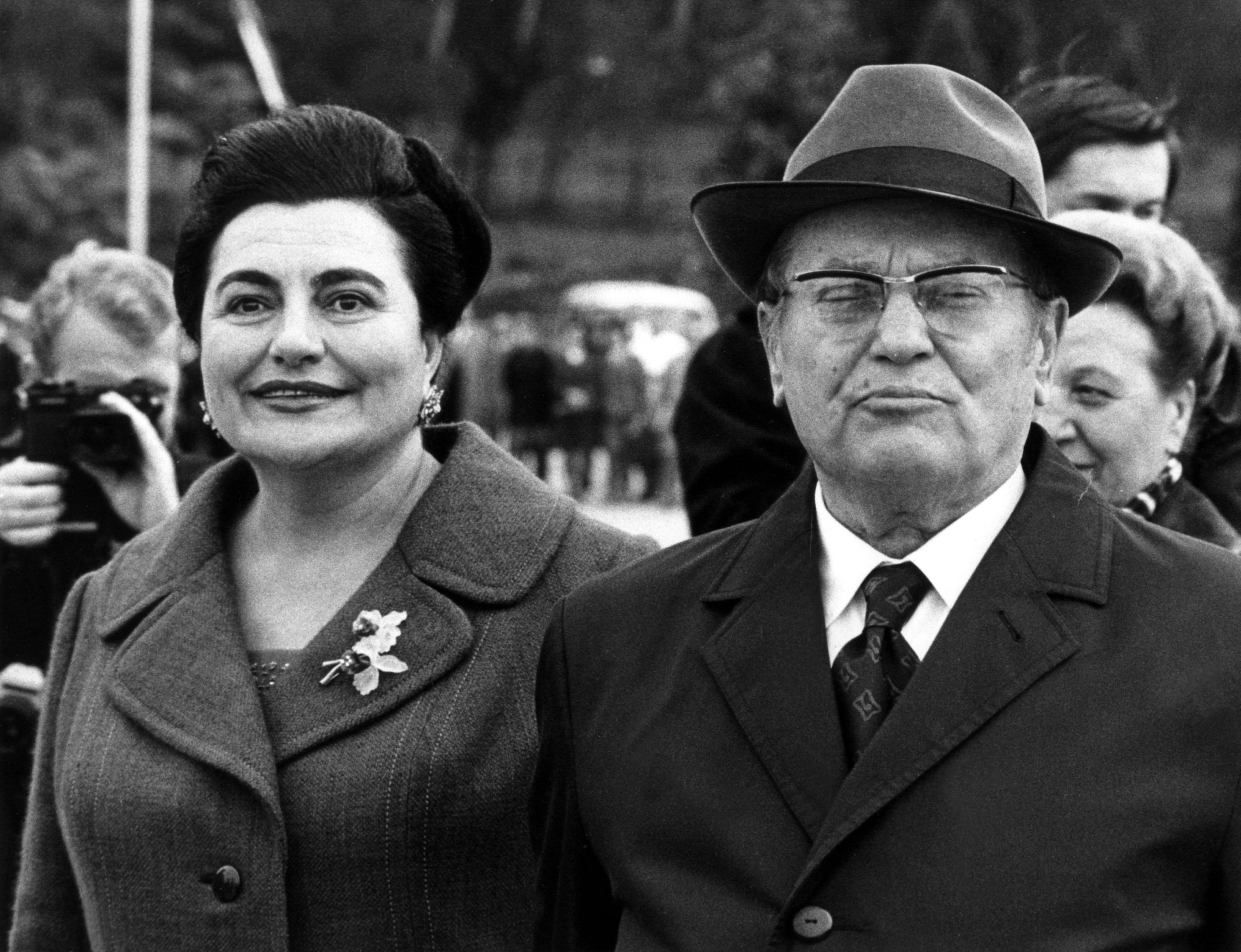 Josip Broz Tito in Jovanka Broz leta 1973 (Foto: BOBO)