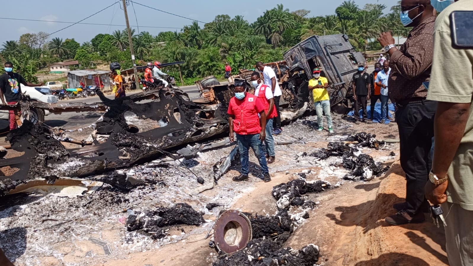 liberija, nesreča, eksplozija