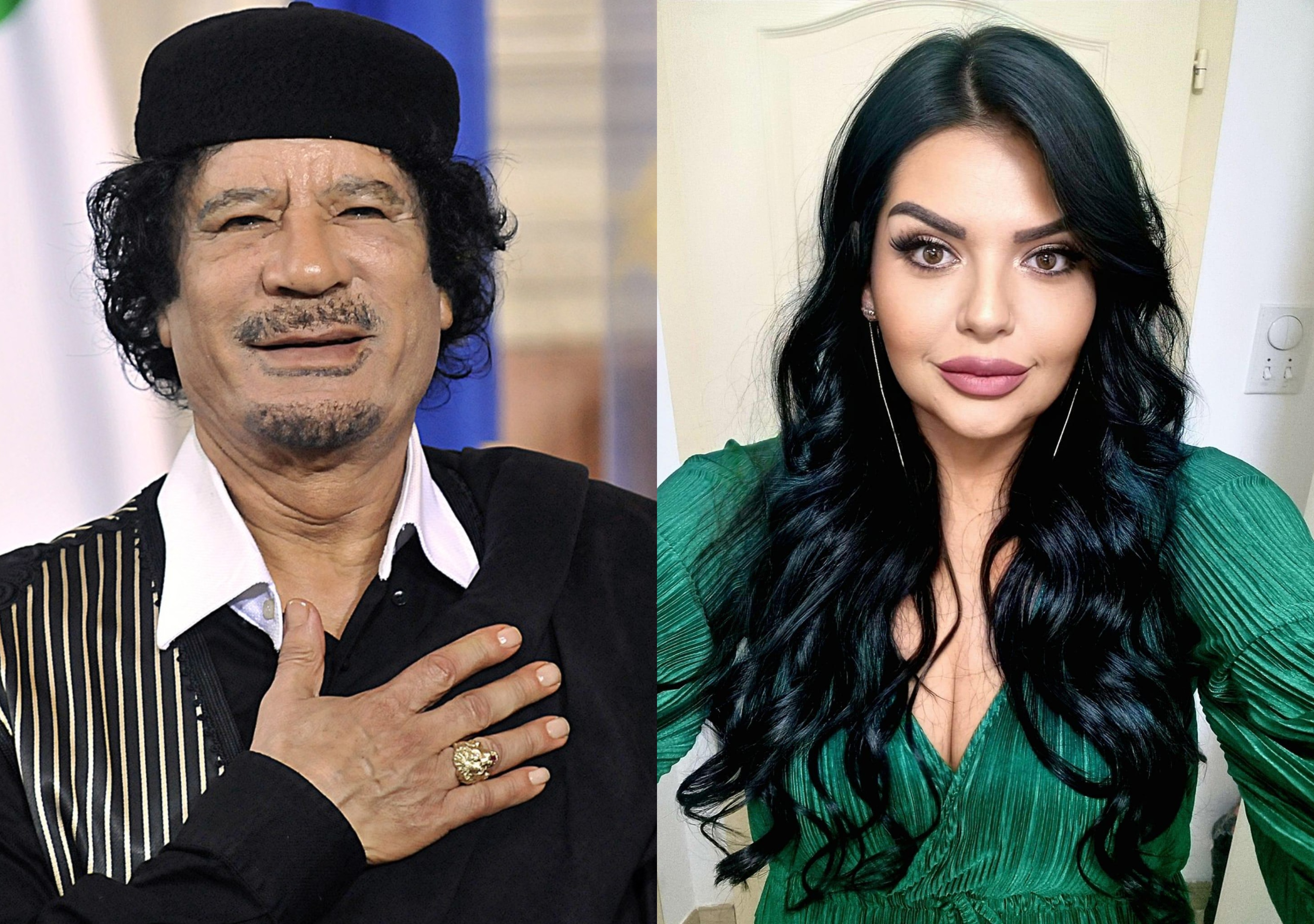 Dijana Stevanović, Gadafi