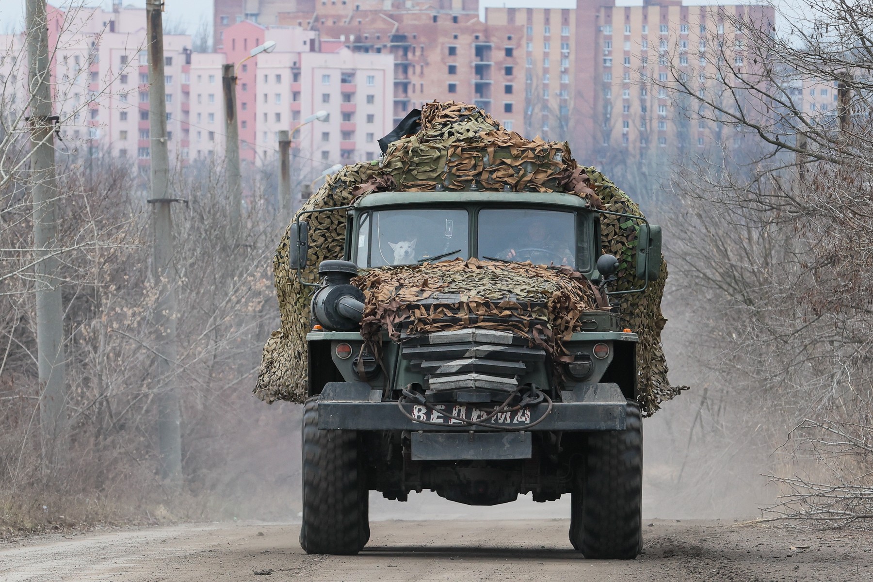 Ruska vojska v Donecku