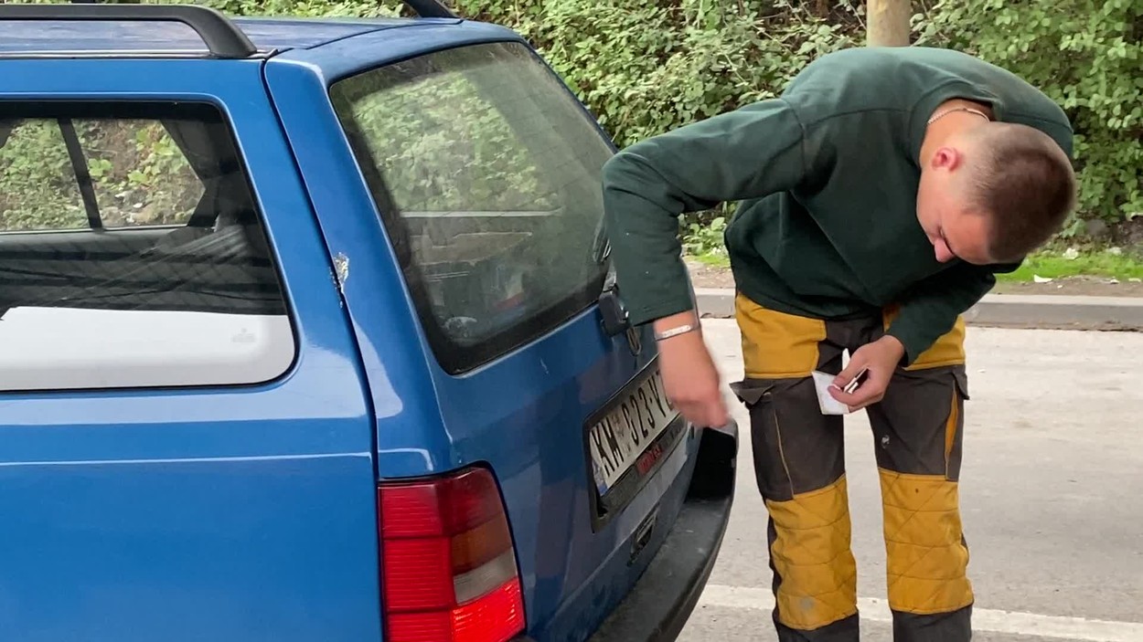 meja, kosovo, srbija, registrske tablice