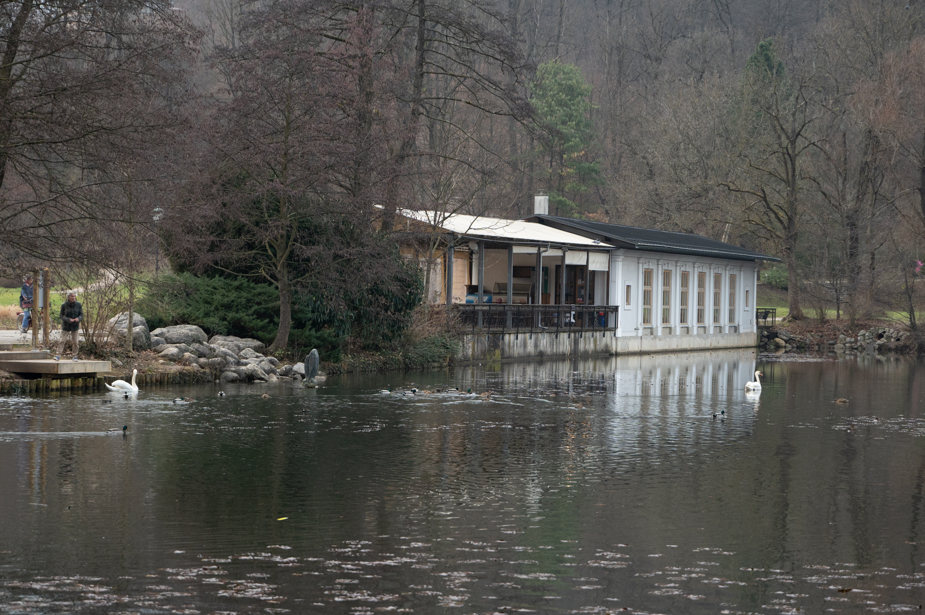 tivoli, čolnarna tivoli, tivolski ribnik