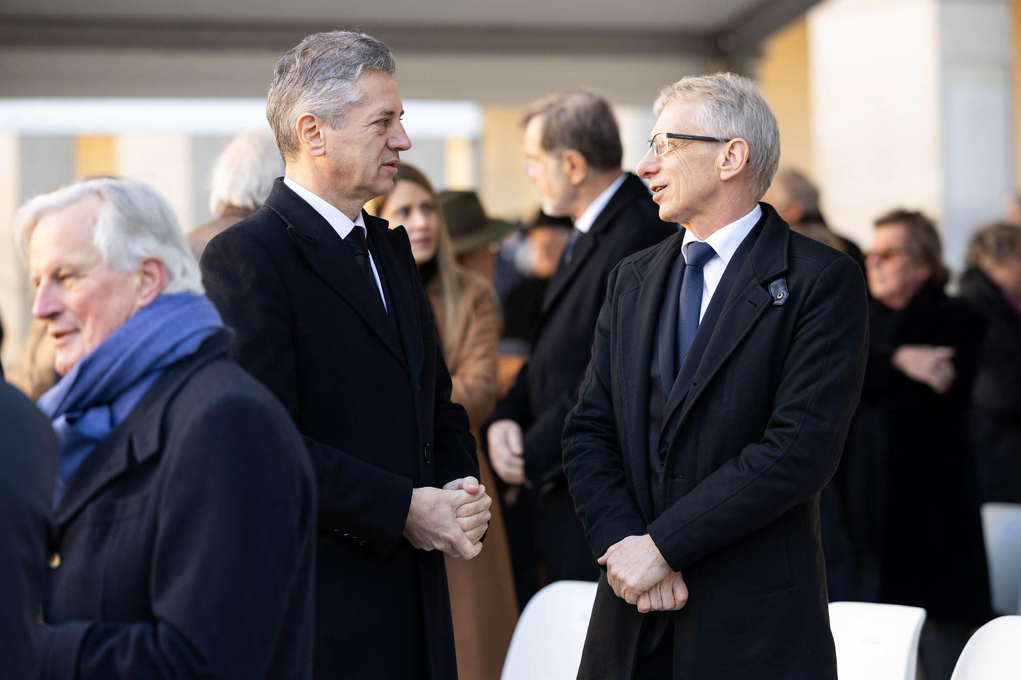 žalna slovesnost v čast nekdanjega predsednika Evropske komisije Jacquesa Delorsa