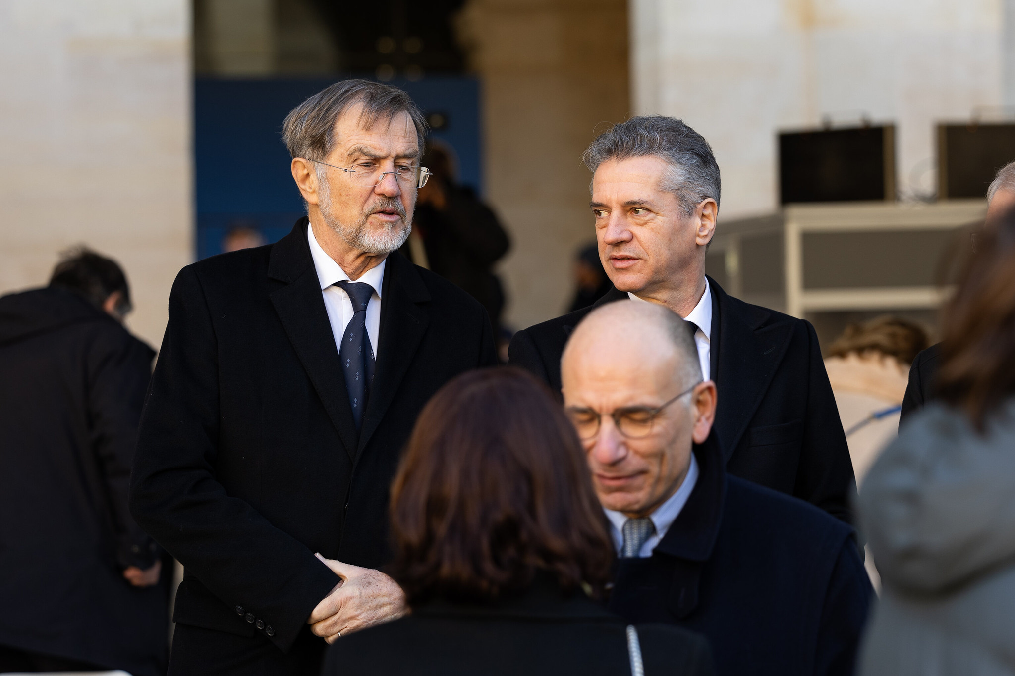 žalna slovesnost v čast nekdanjega predsednika Evropske komisije Jacquesa Delorsa