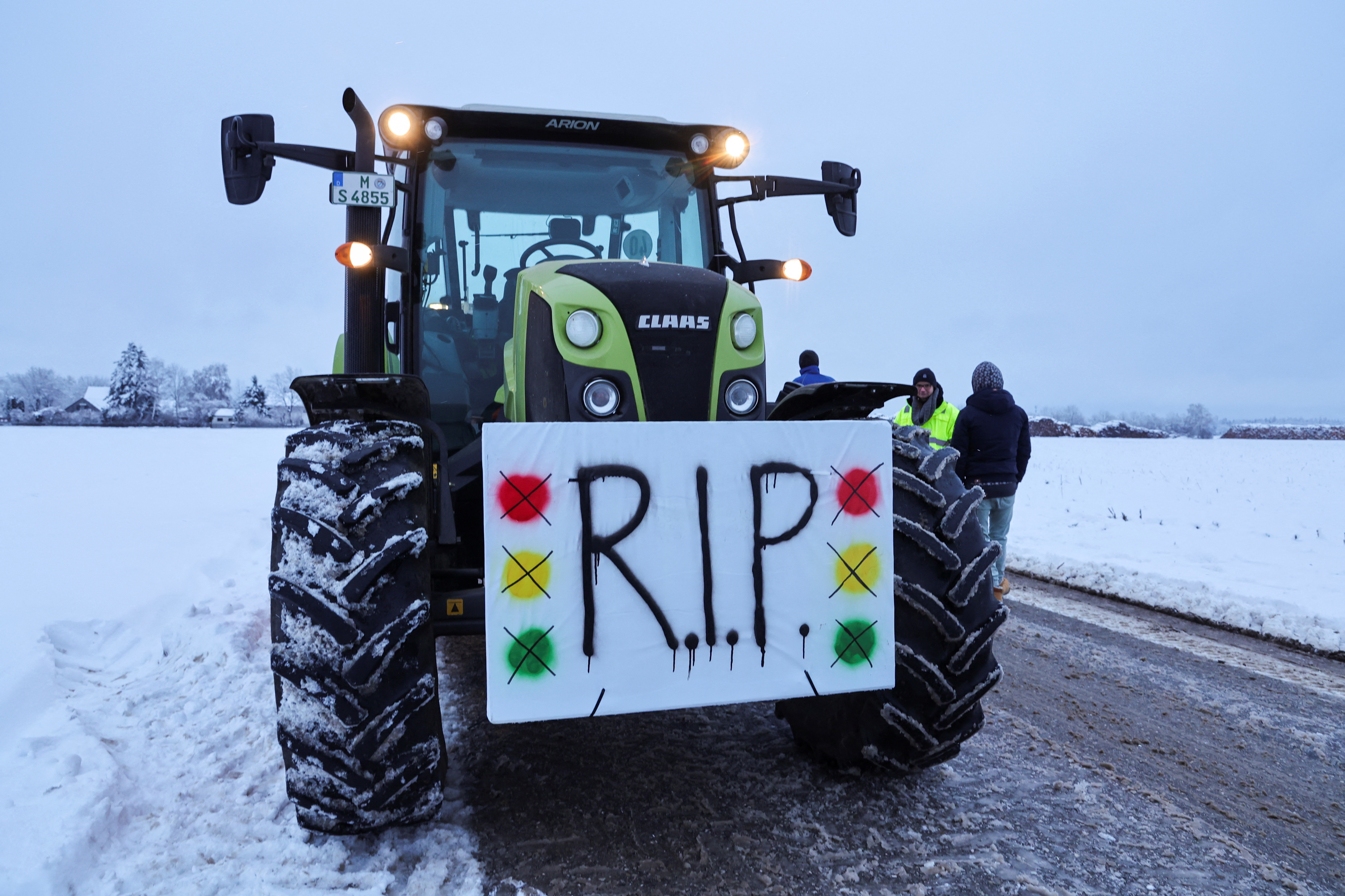Protest kmetov v Nemčiji