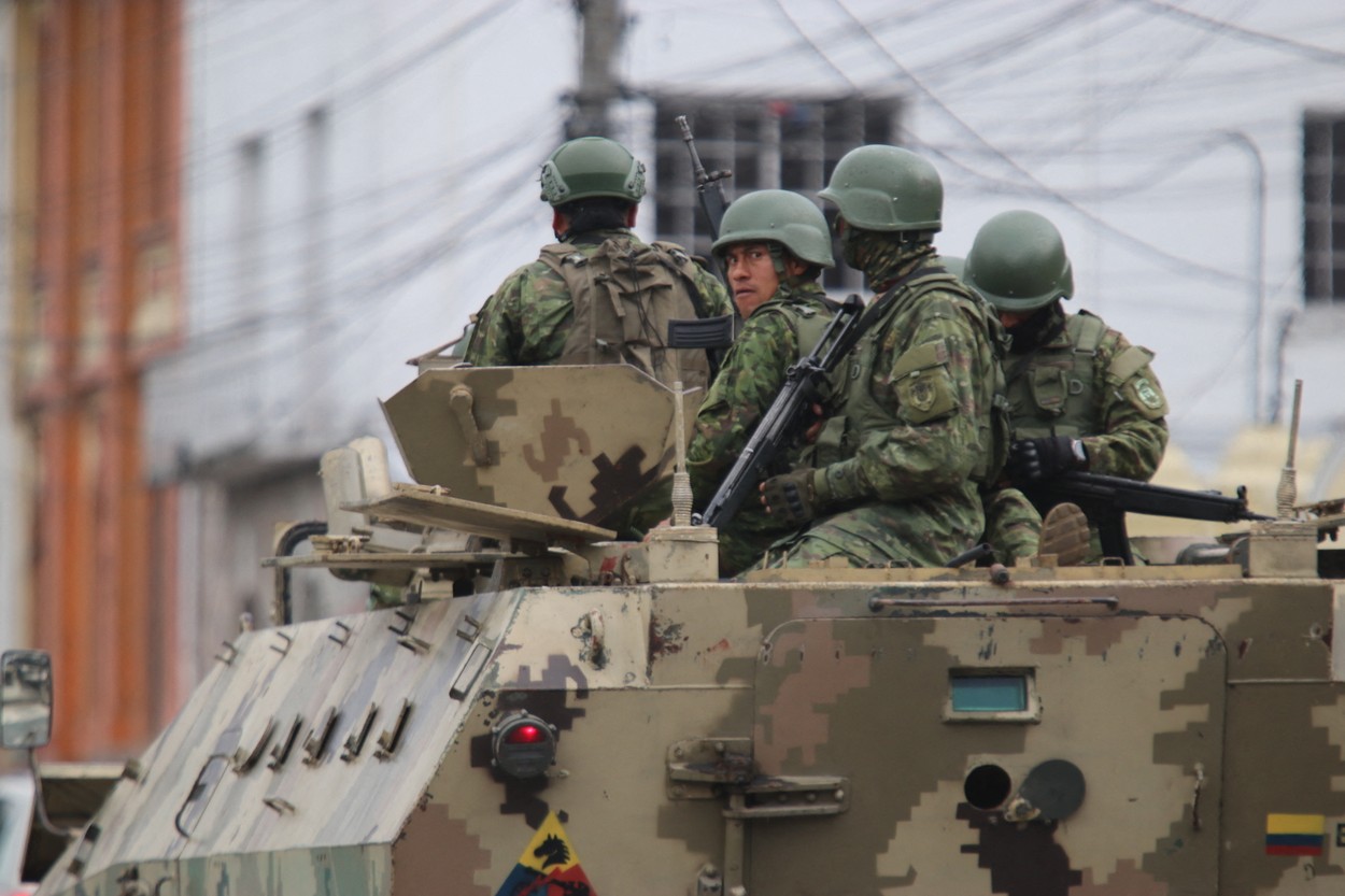 nasilje, ekvador, vojska, policija