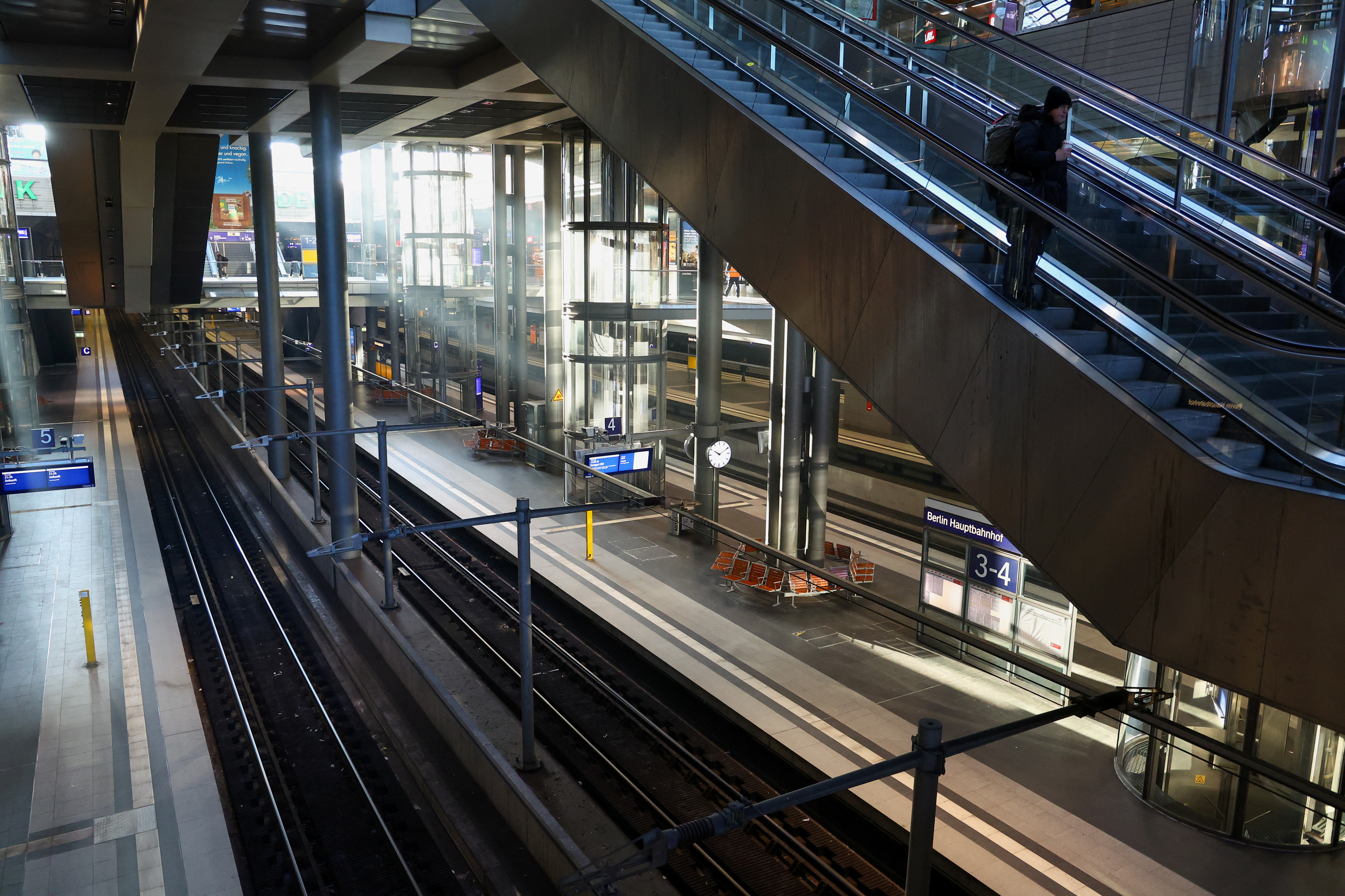 Stavka strojevodij v Berlinu (Fabrizio Bensch/REUTERS)